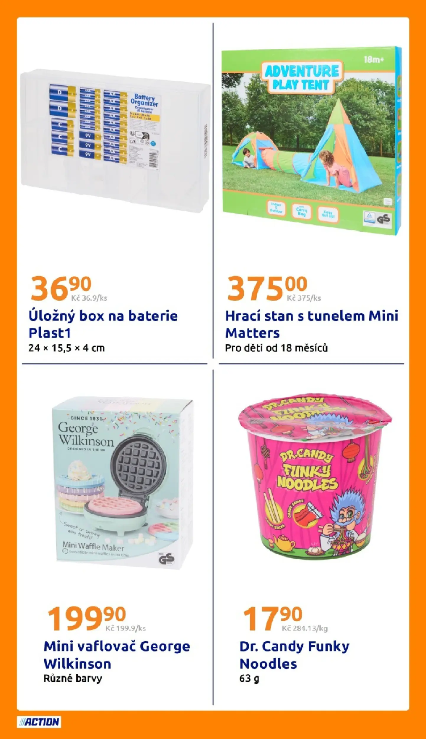 Action leták od 22.04.2026 - Akční leták online | Strana: 27 | Produkty: Organizér, Vaflovač, Úložný box, Barvy