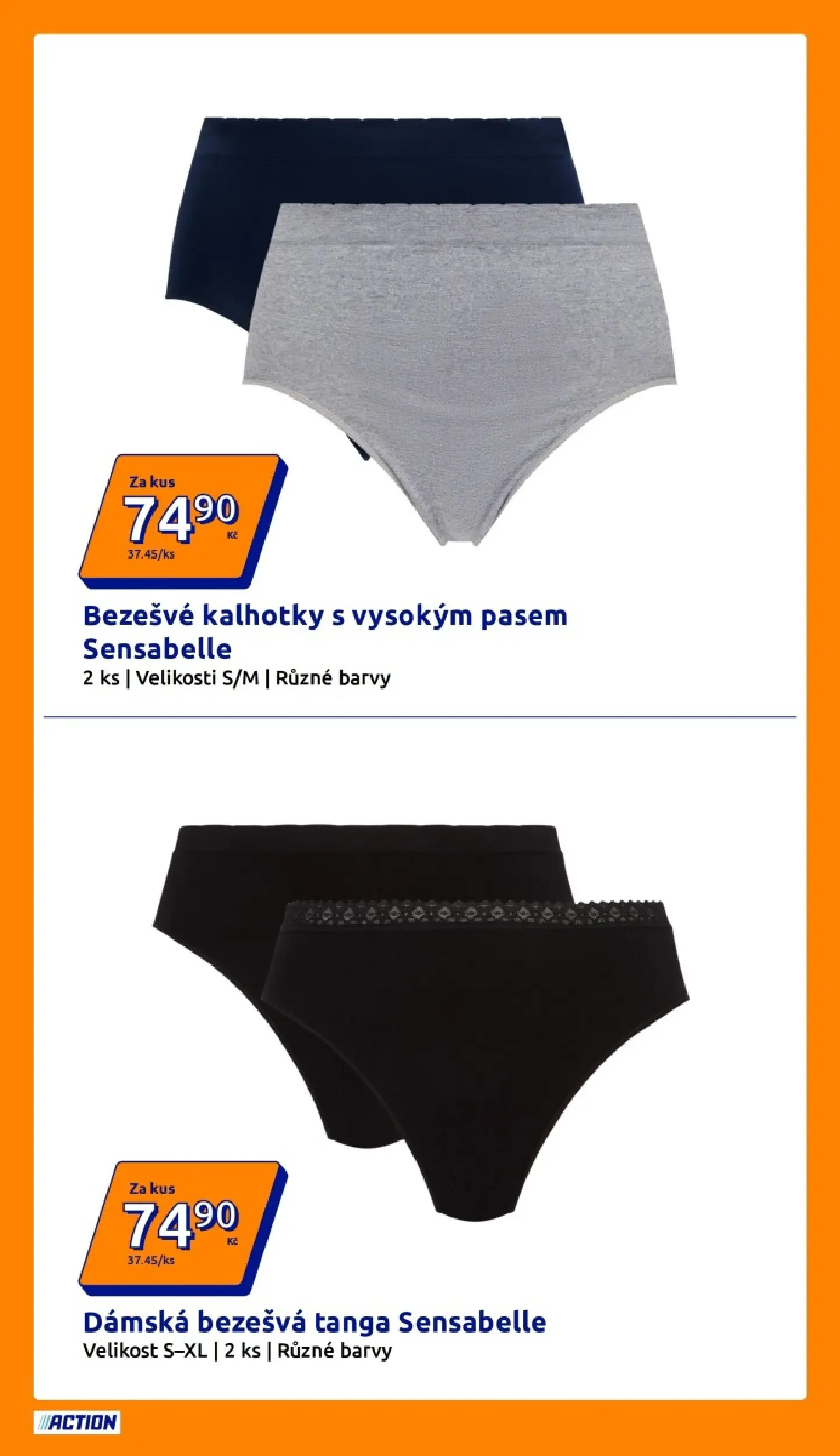 Action leták od 22.04.2026 - Akční leták online | Strana: 30 | Produkty: Kalhotky, Bezešvé kalhotky, Barvy