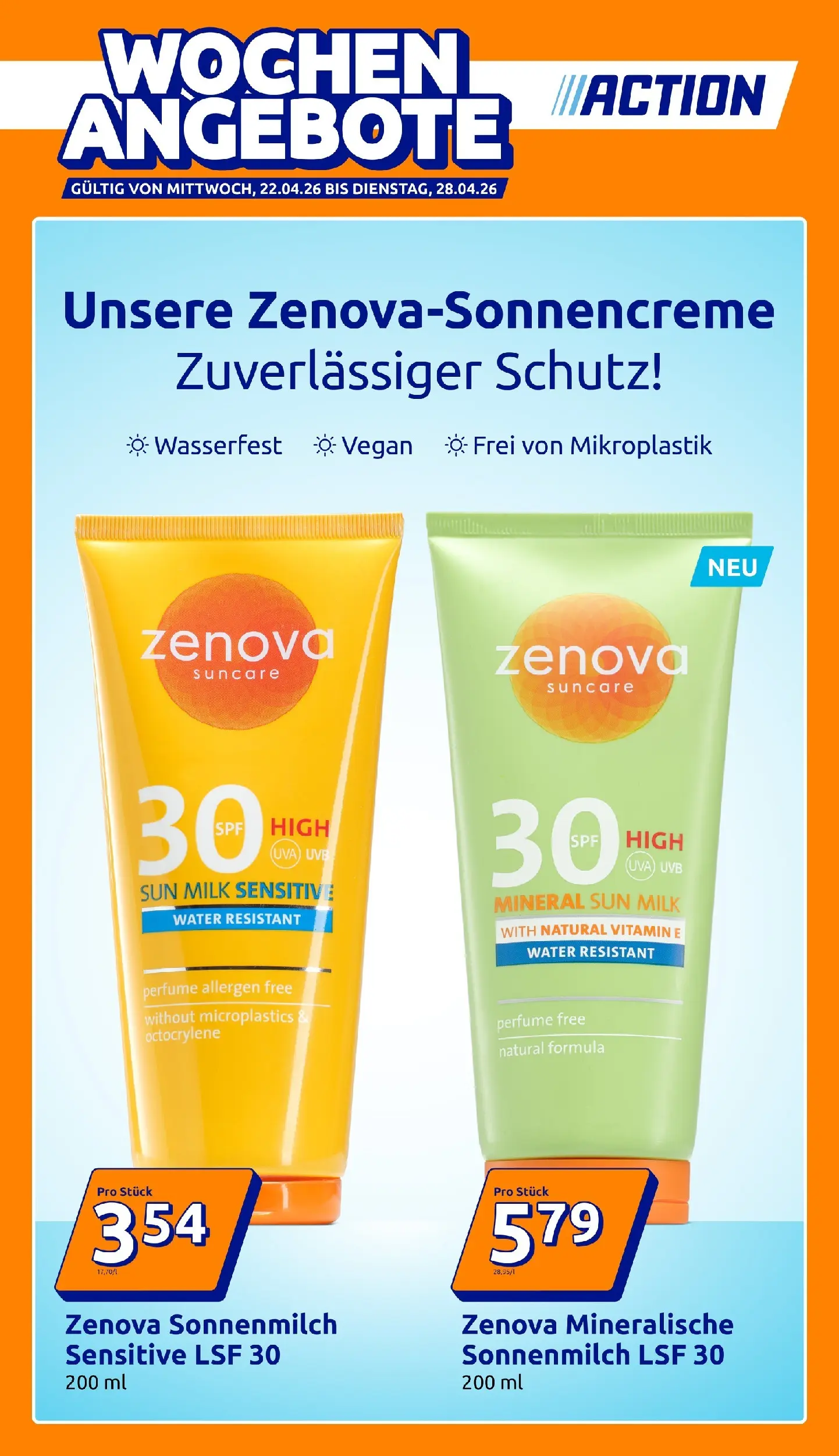 Action - Action: Kleine Preise, große Freude ab 21.04.2026 → Angebote nächste Woche | Seite: 1