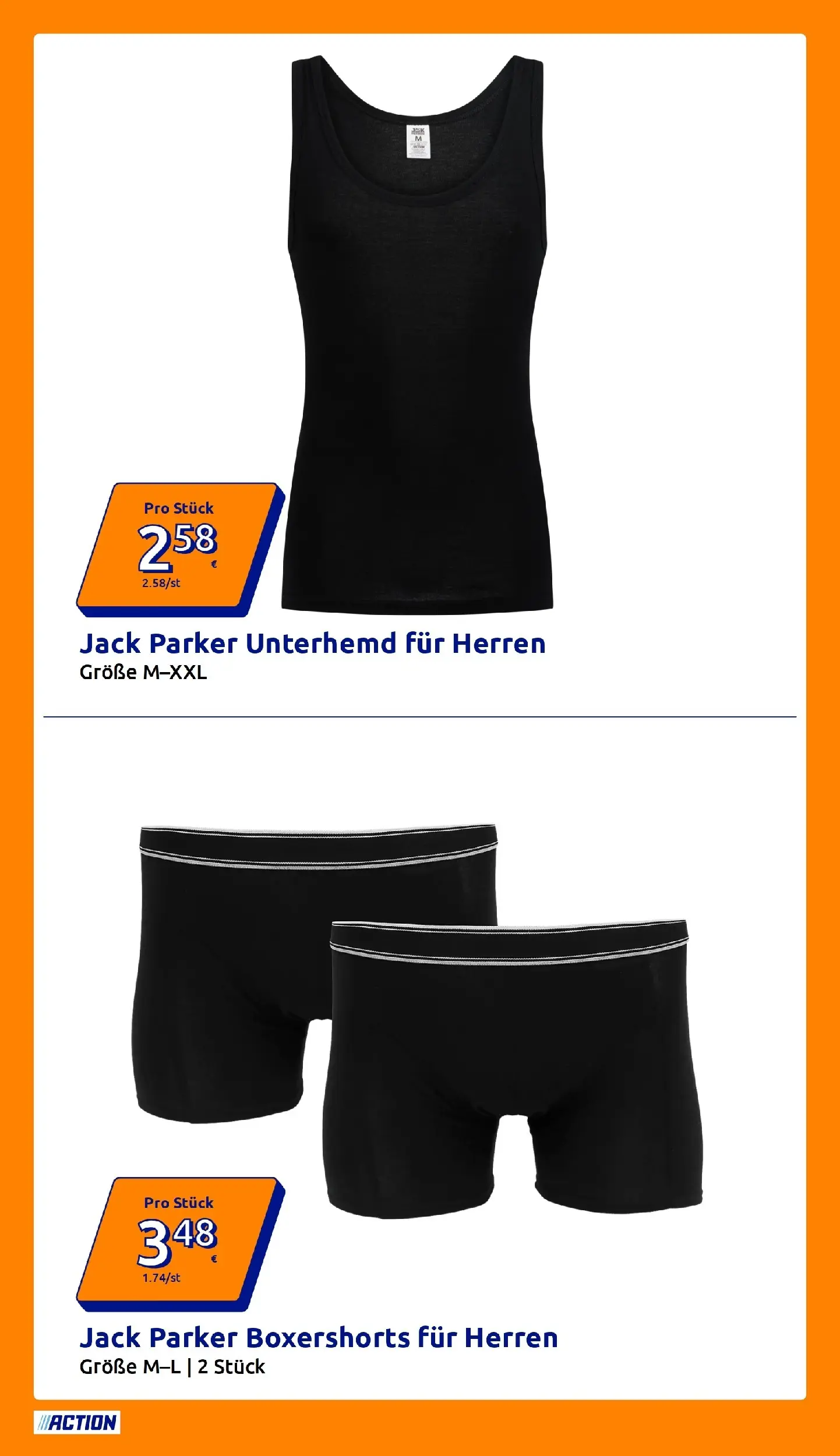 Action - Action: Kleine Preise, große Freude ab 21.04.2026 → Angebote nächste Woche | Seite: 4 | Produkte: Unterhemd