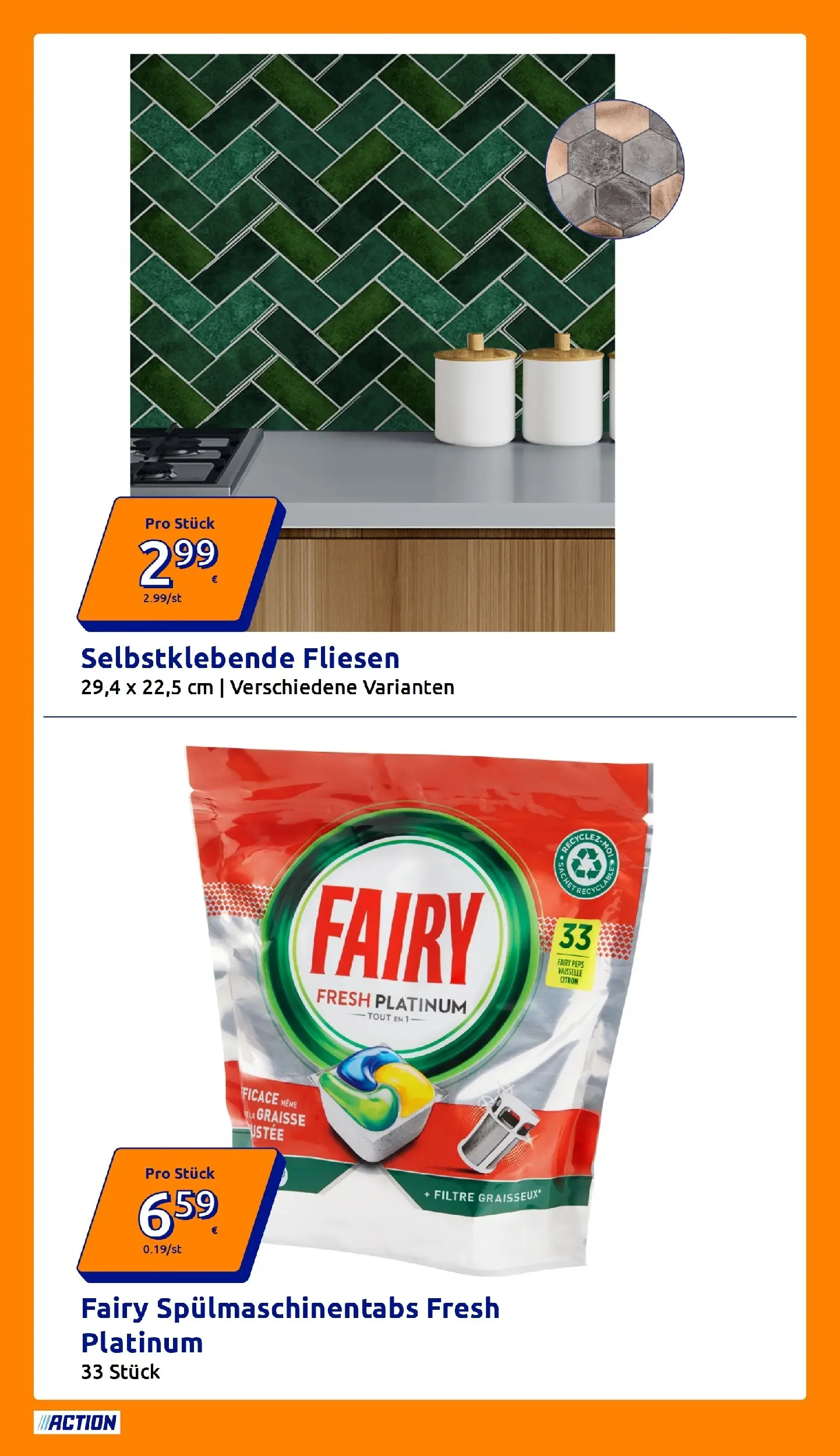 Action - Action: Kleine Preise, große Freude ab 21.04.2026 → Angebote nächste Woche | Seite: 8 | Produkte: Spülmaschinentabs