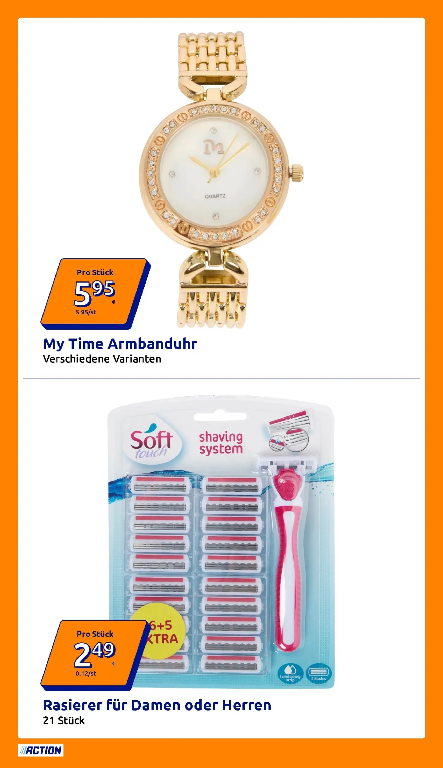 Action - Action: Kleine Preise, große Freude ab 21.04.2026 → Angebote nächste Woche | Seite: 16 | Produkte: Rasierer
