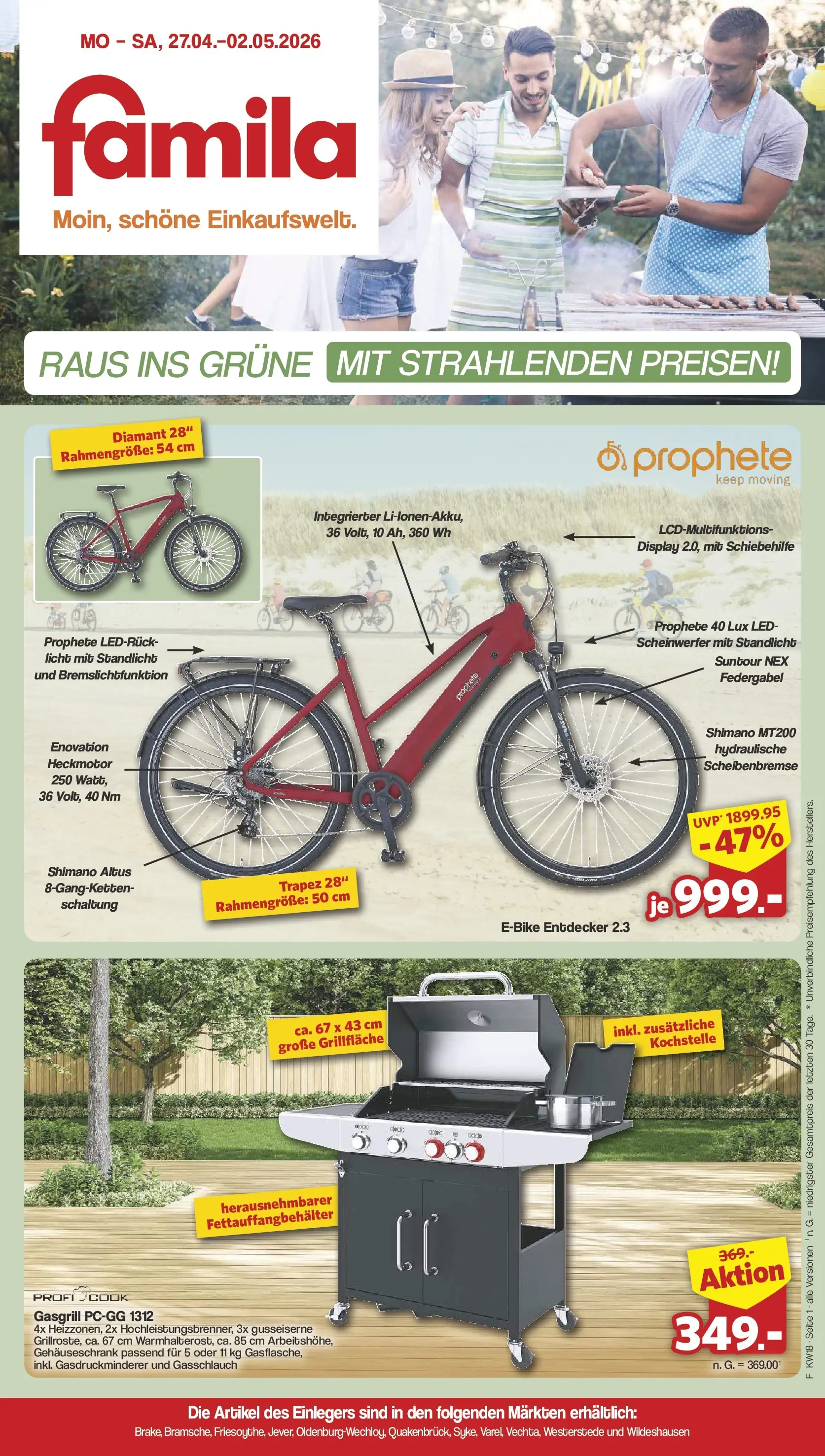 Famila Nordwest Einleger (ab 27.04.2026) zum Blättern | Seite: 1