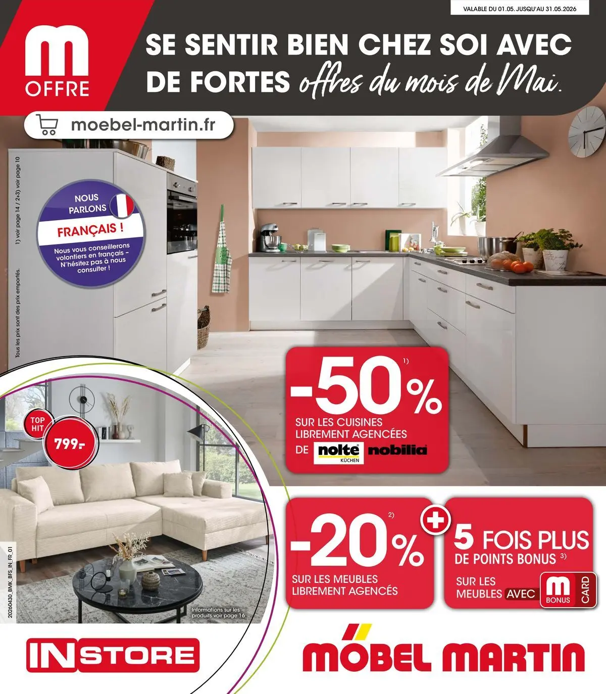 Möbel Martin - Möbel Martin: Offres hebdomadaires à partir du 29/04/2026 - promo en ligne | Page: 1