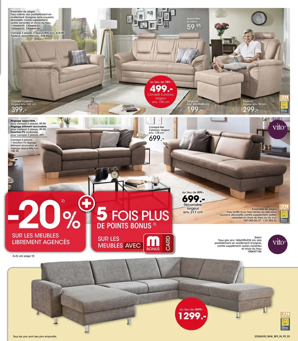 Möbel Martin - Möbel Martin: Offres hebdomadaires à partir du 29/04/2026 - promo en ligne | Page: 3