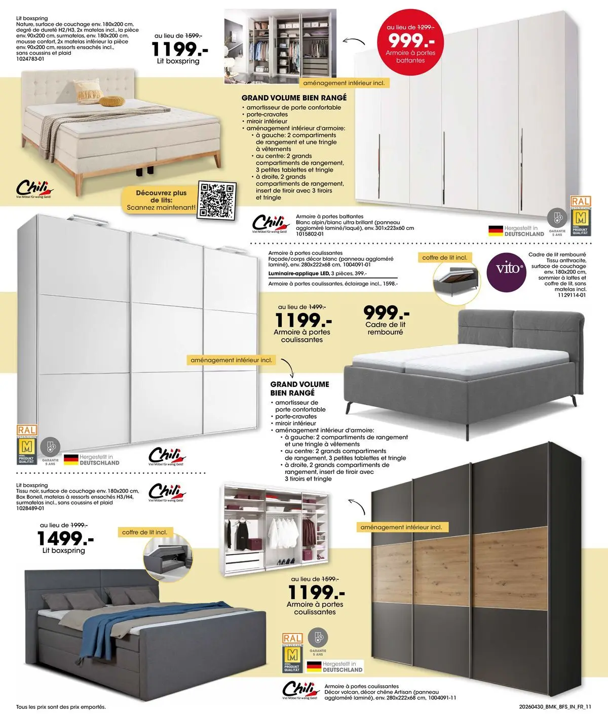 Möbel Martin - Möbel Martin: Offres hebdomadaires à partir du 29/04/2026 - promo en ligne | Page: 11