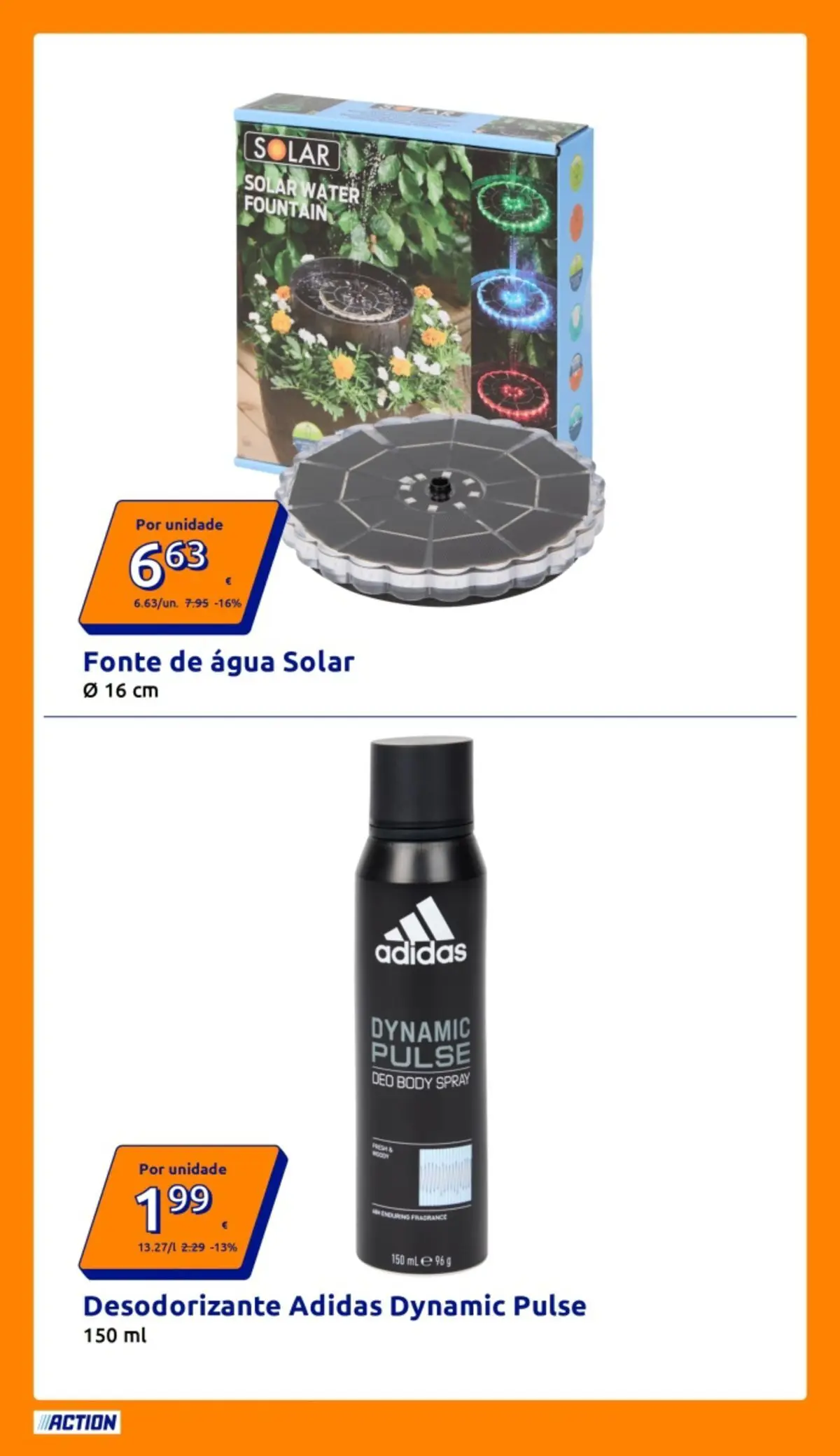 Action folheto » de 22/04/2026 - 28/04/2026 | Página: 16 | Produtos: Agua, Desodorizante