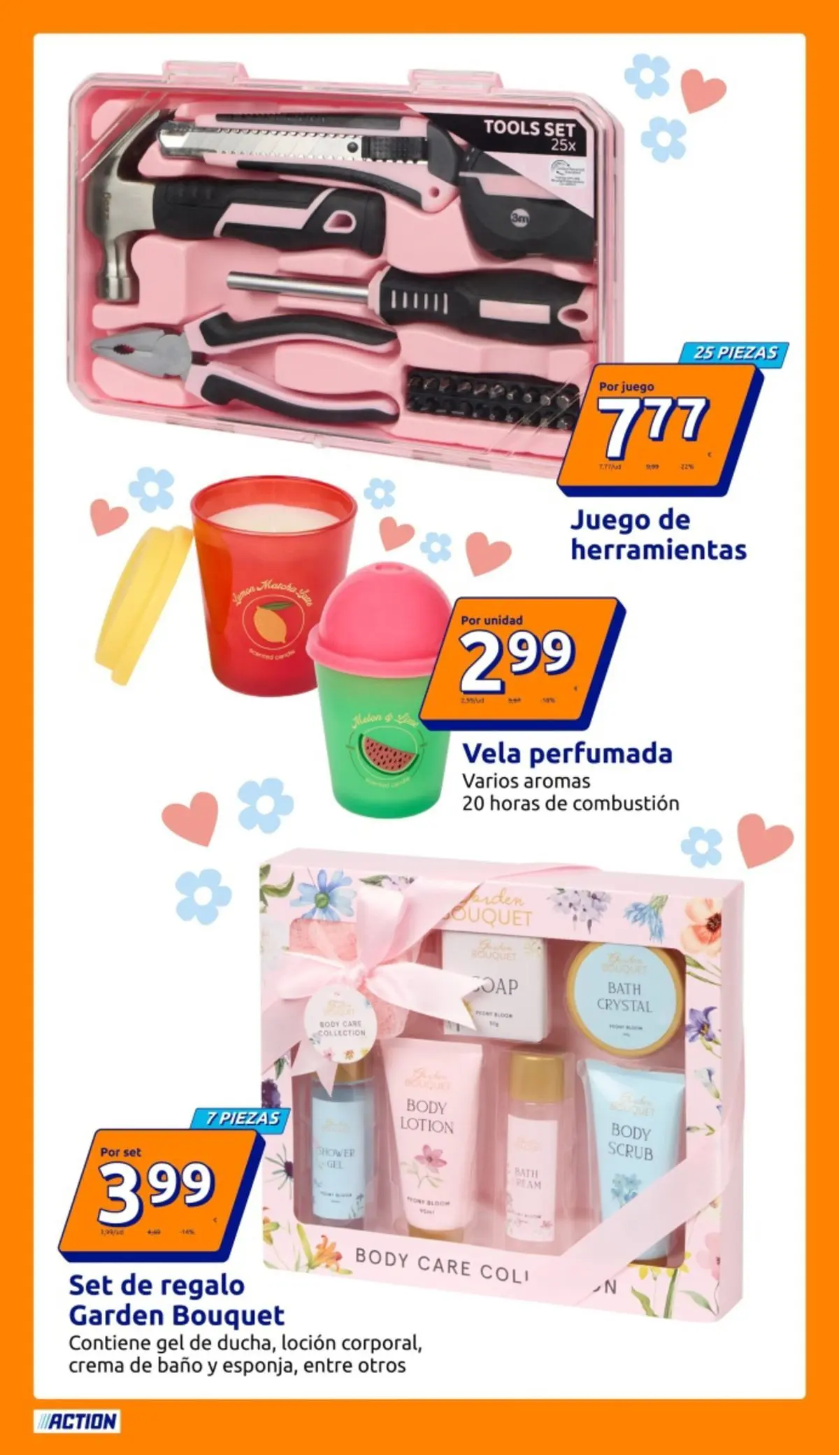 Action folleto 22/04/2026 - 28/04/2026 | Página: 10 | Productos: Φορτιστής, Crema, Vela, Baño