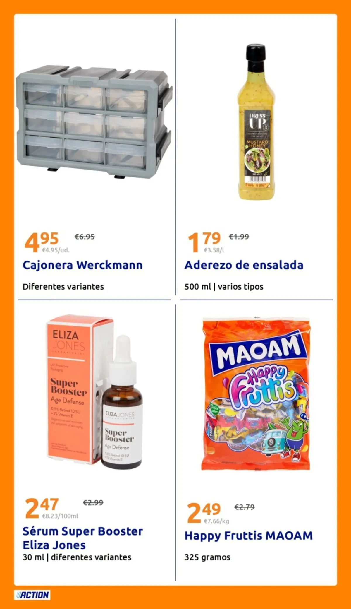 Action folleto 22/04/2026 - 28/04/2026 | Página: 23 | Productos: Sérum, Ensalada, Cajonera