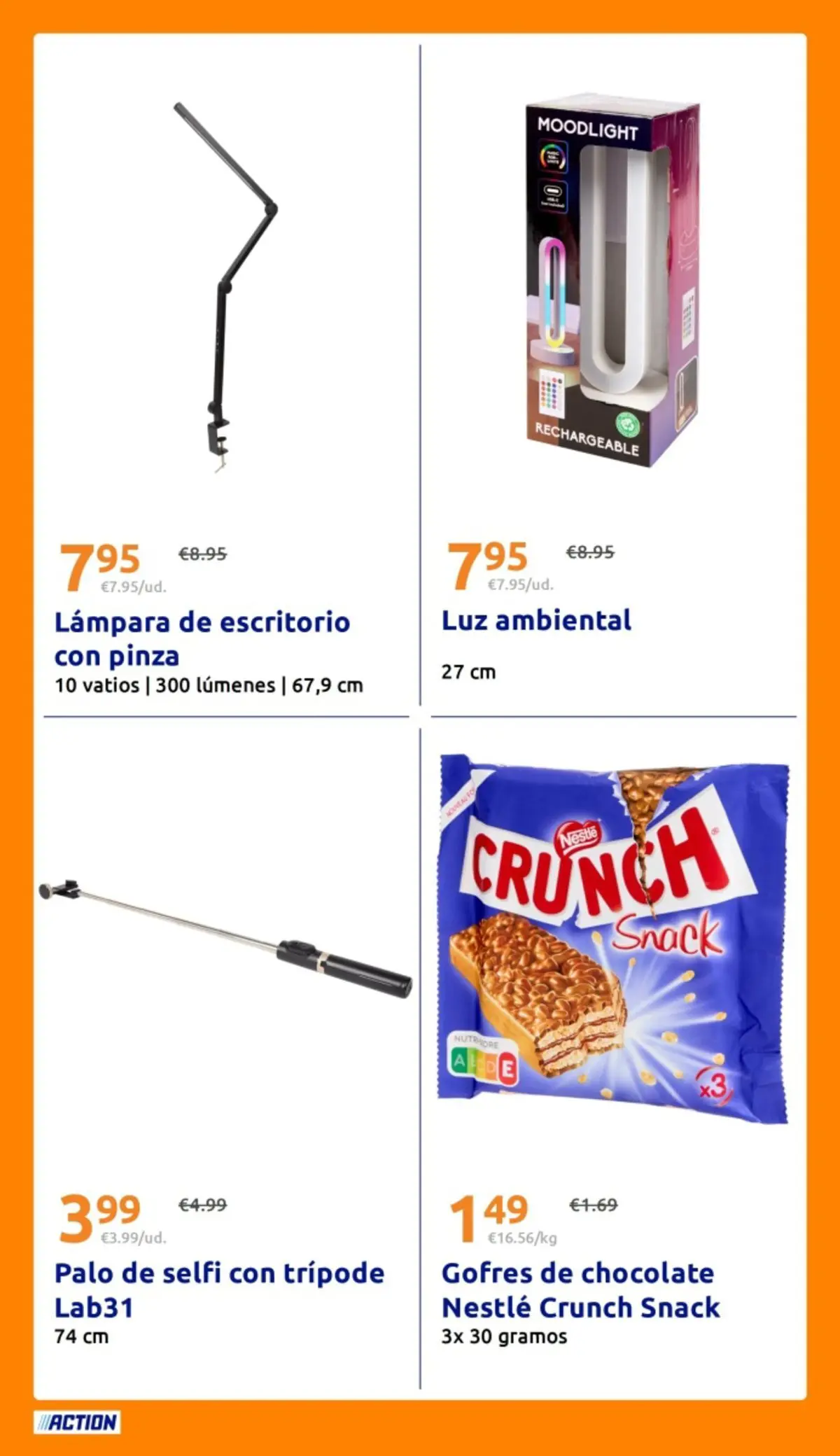 Action folleto 22/04/2026 - 28/04/2026 | Página: 29 | Productos: Chocolate, Lámpara
