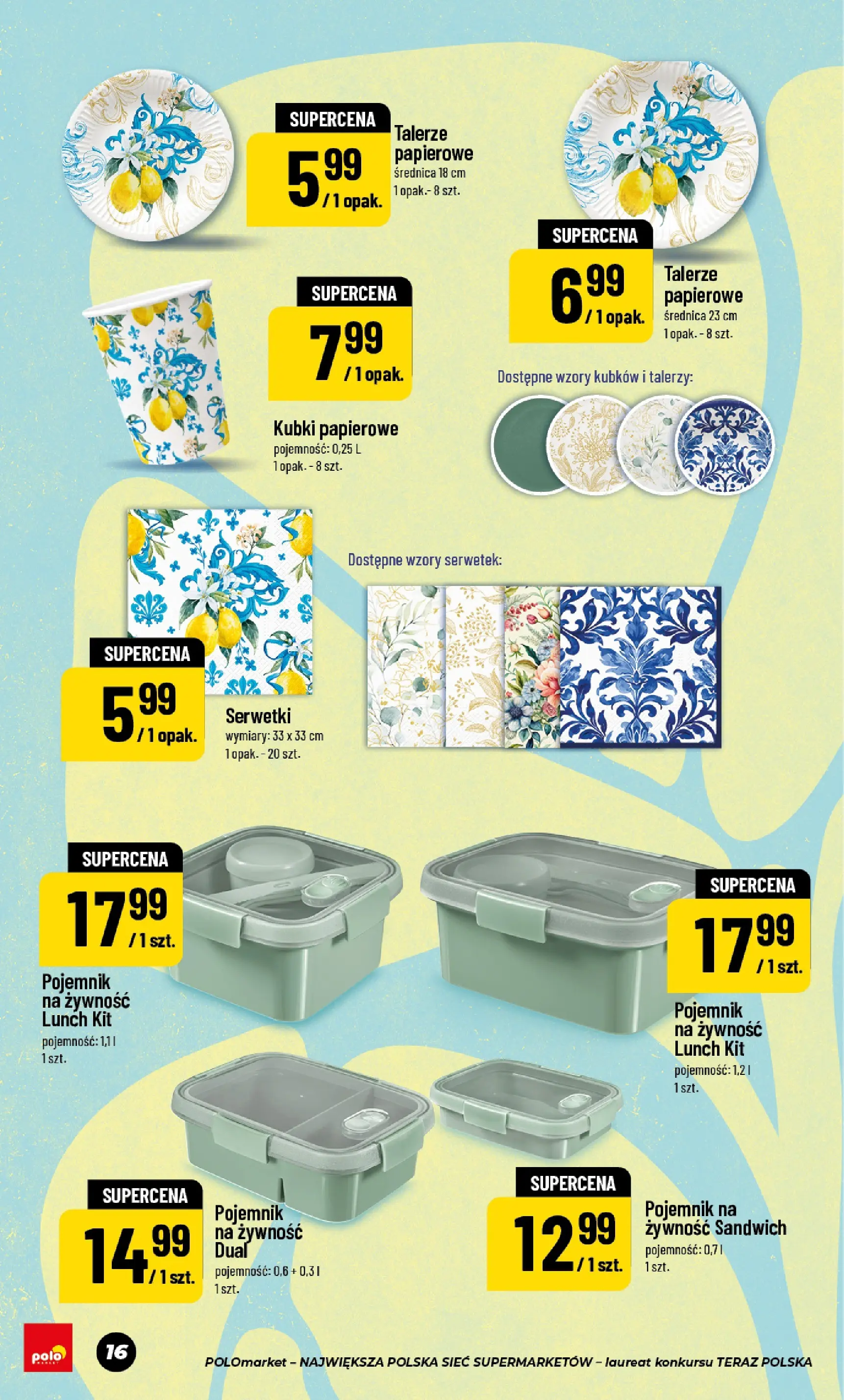 Nowa POLOmarket gazetka od jutra 16.04.2026 | Strona: 16