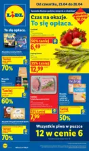 Gazetka od 23.04 Lidl &ndash; do 26.04.2026