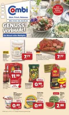 Combi Prospekt Dülmen ab 27.04.2026 gültig