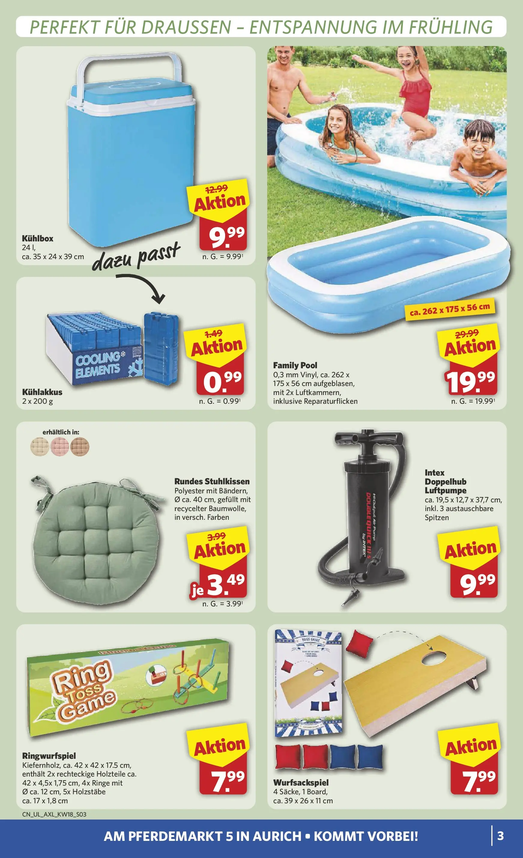 Combi Prospekt Aurich (ab 27.04.2026) zum Blättern | Seite: 3 | Produkte: Luftpumpe