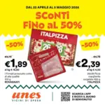Unes Sconti fino al 50% - al 05.05.2026