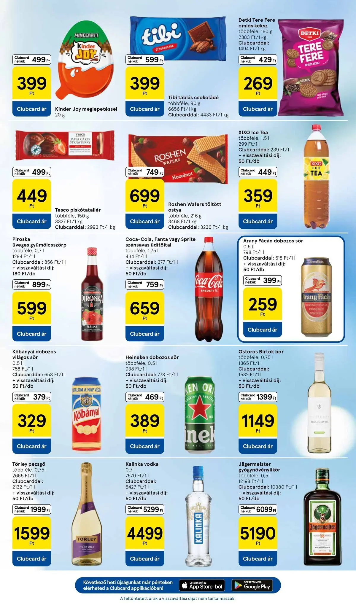 Tesco - Tesco újság érvényessége 2026.04.29-ig - 2026.04.22.-tól - online | Oldal: 5 | Termékek: Málna, Heineken, Étcsokoládé, Keksz