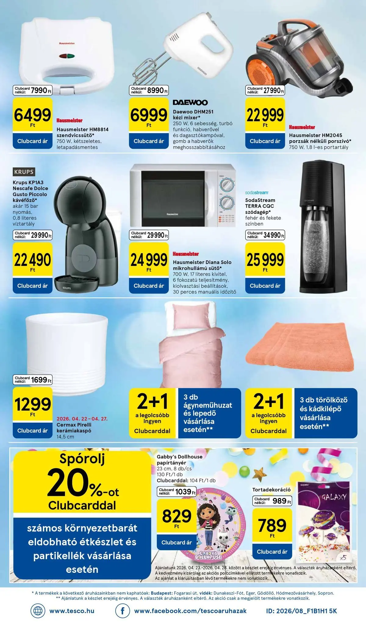 Tesco - Tesco újság érvényessége 2026.04.29-ig - 2026.04.22.-tól - online | Oldal: 28