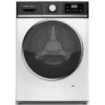 ЗОРА Пералня със сушилня Crown CWD8512WY , 1200 об./мин., 8.00 kg, 5 kg, A , Бял , E , E