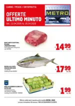Metro Offerte freschissimi - al 26.04.2026