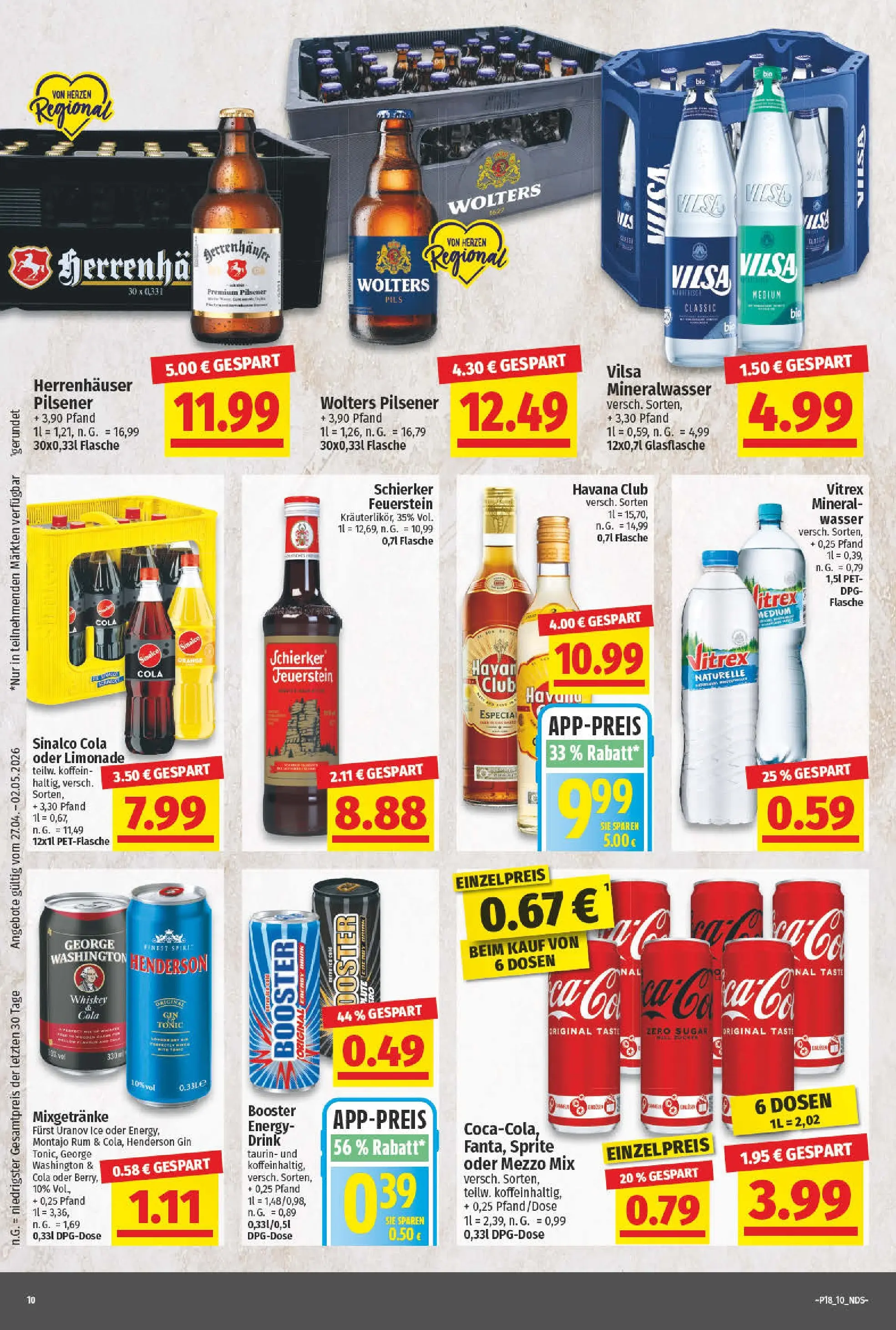 Angebote - Wochenangebote (ab 03.05.2026) zum Blättern | Seite: 10
