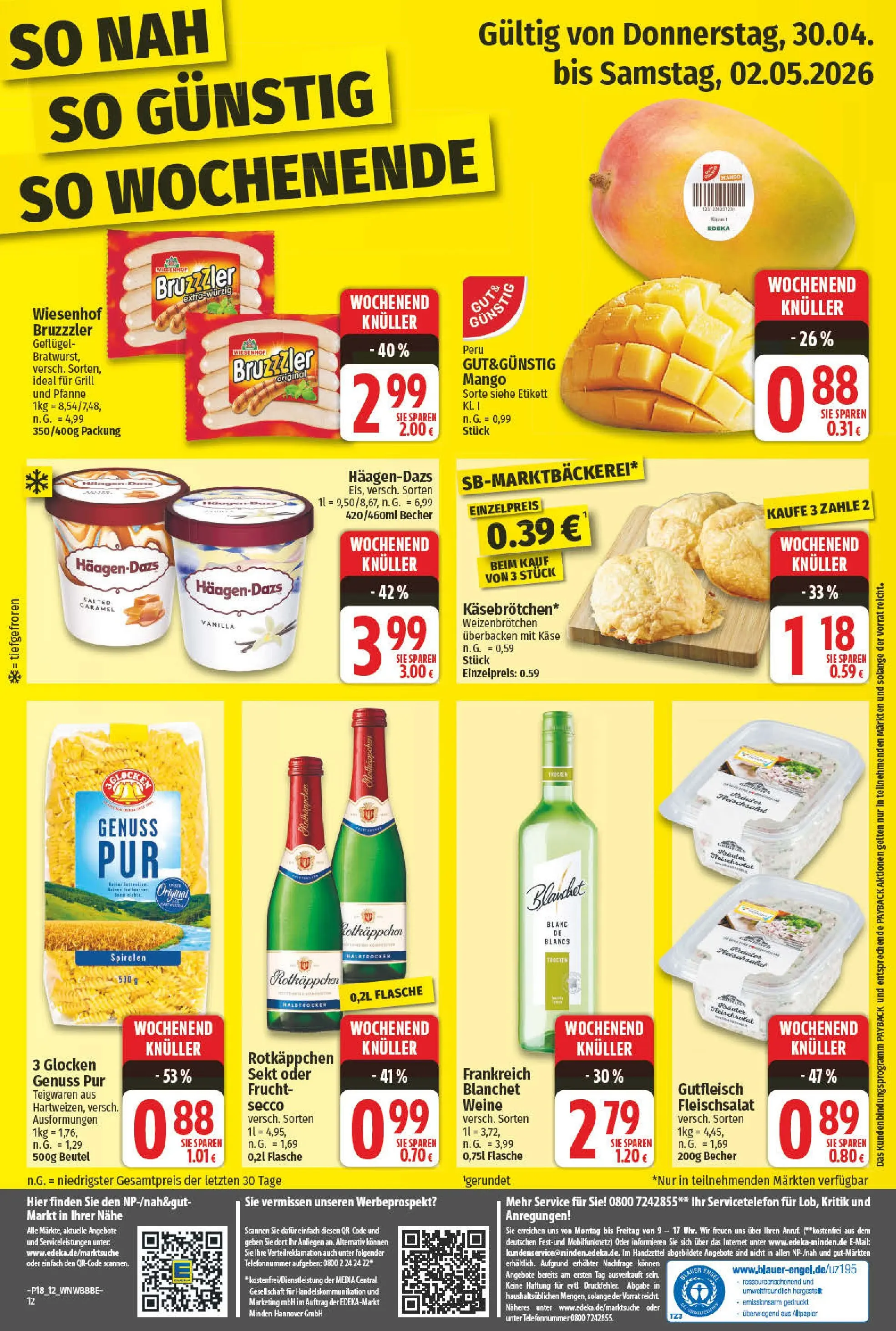 Angebote - Wochenangebote (ab 26.04.2026) zum Blättern | Seite: 12