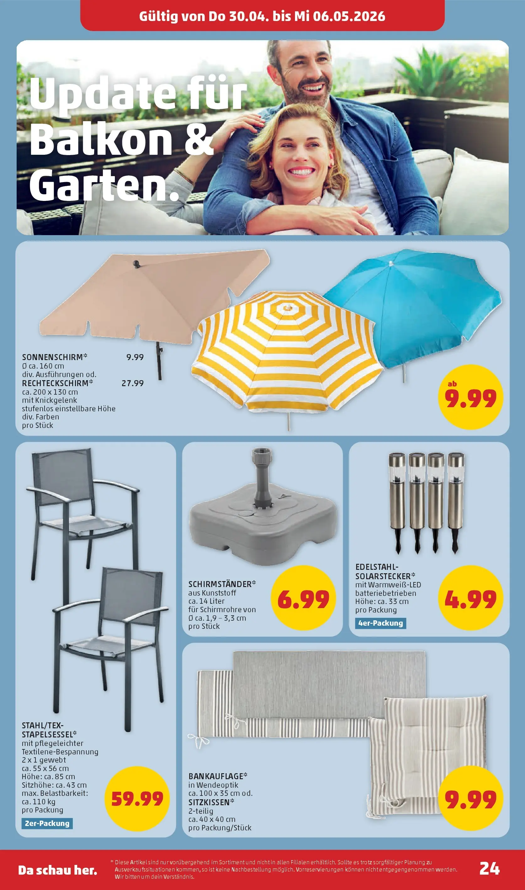 Penny Markt Die ganze Woche sparen ab (30.04.2026) - Angebote, Prospekt | Seite: 24