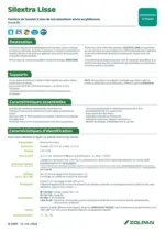 Zolpan Silextra Lisse fiche technique - au 22.05.2026