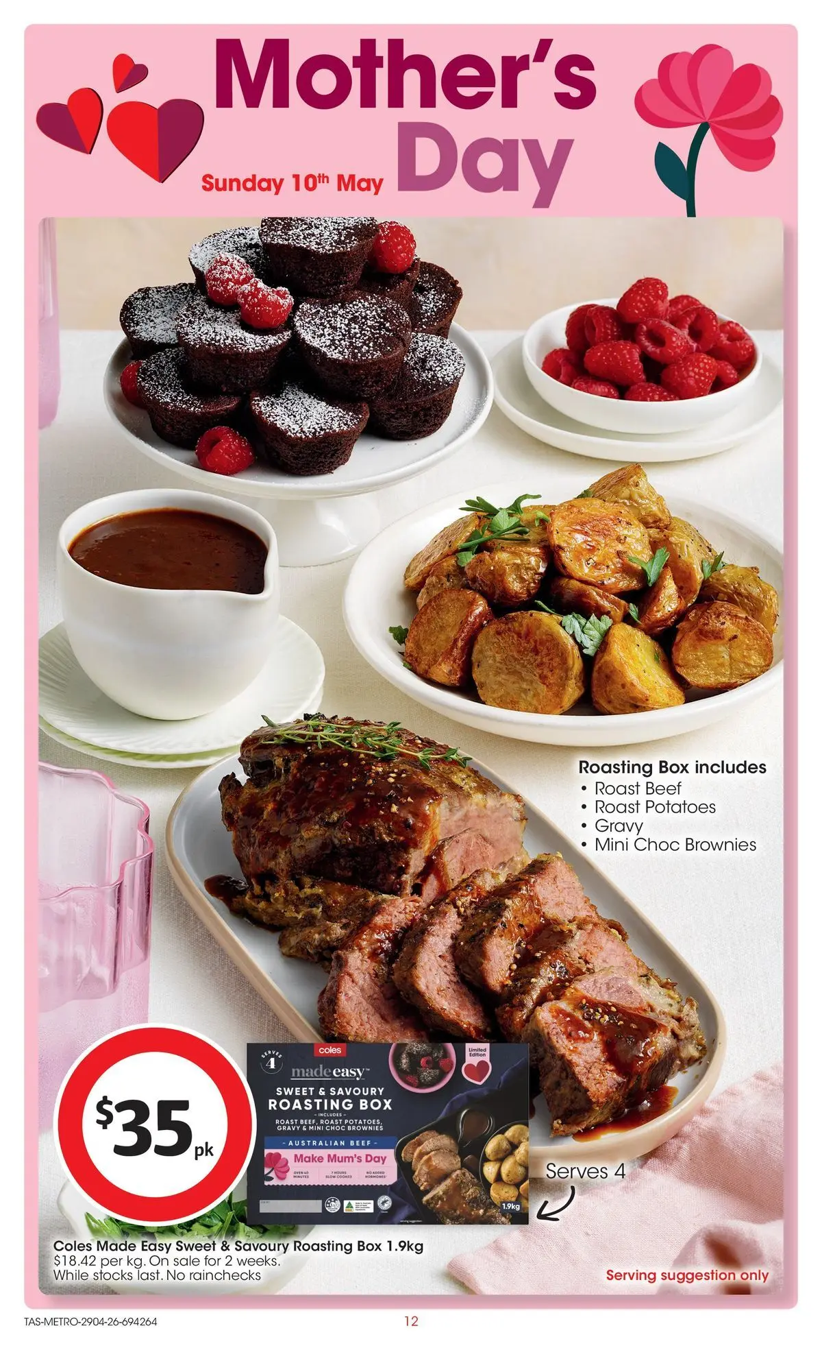 ﻿Coles catalogue valid from 28/04/2026 > Online Australia | Page: 12 | Products: Box, Beef, Potatoes
