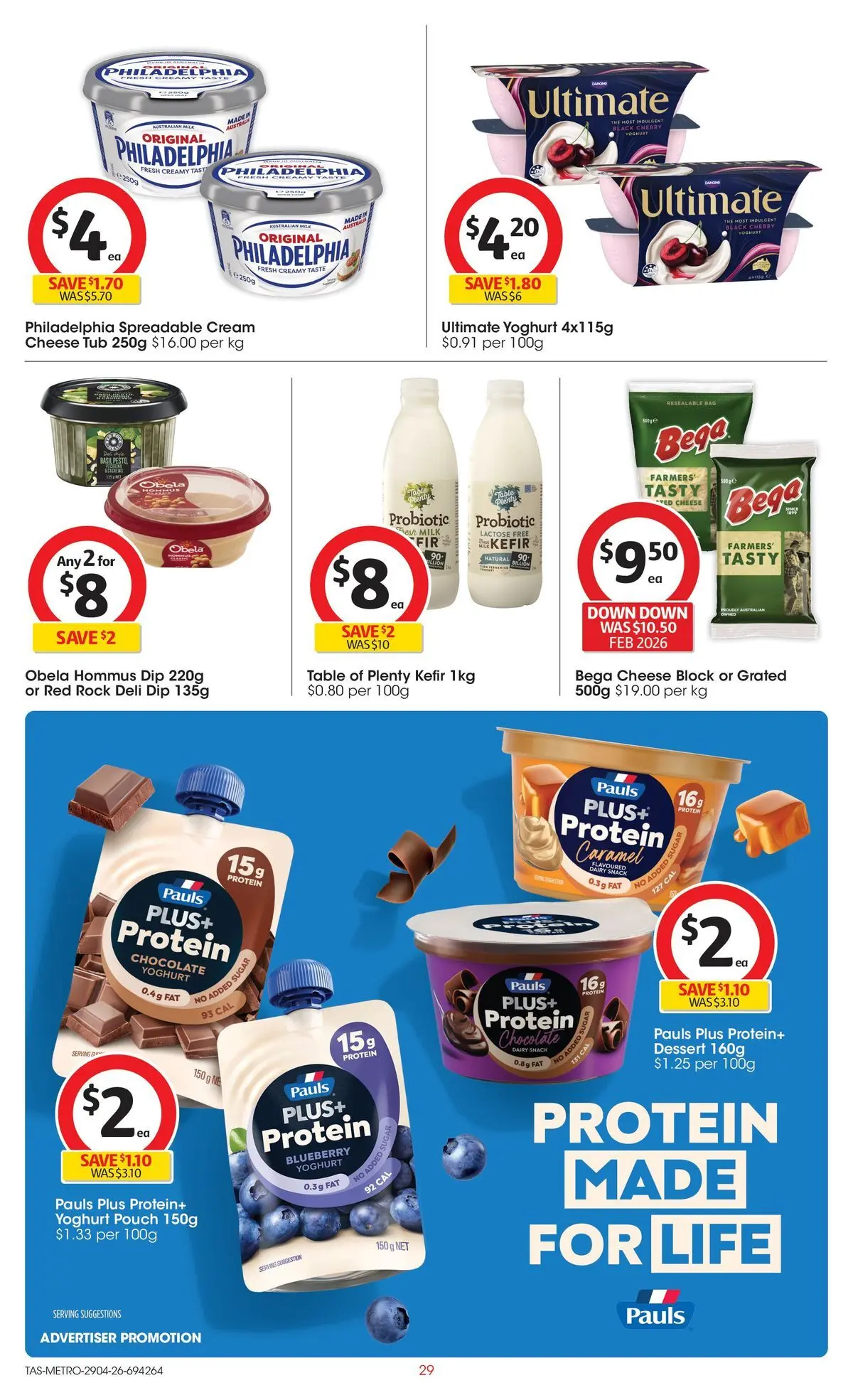 ﻿Coles catalogue valid from 28/04/2026 > Online Australia | Page: 29 | Products: Dairy, Chocolate, Cream, Sugar
