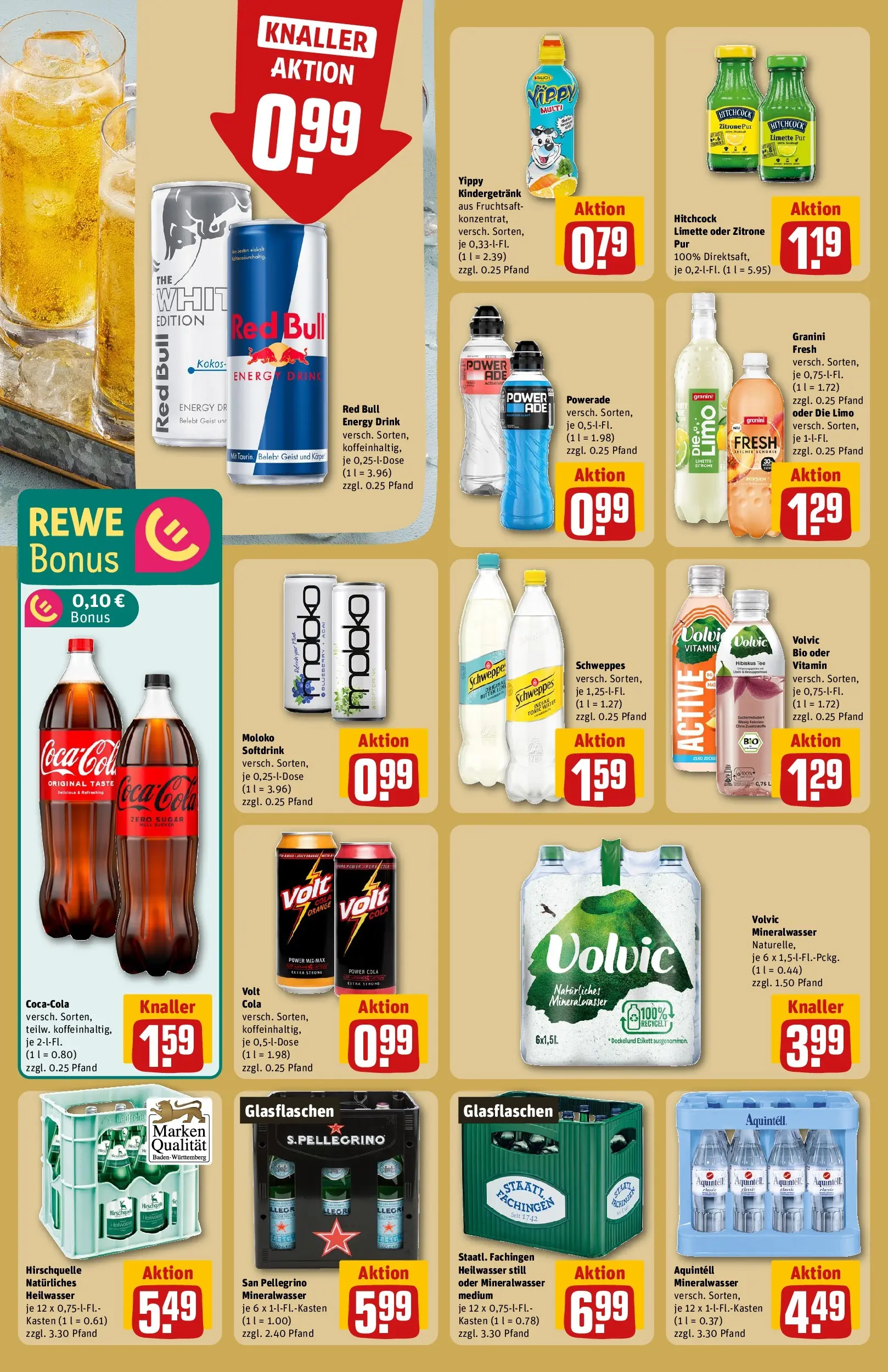 REWE Prospekt ab 27.04.2026 zum Blättern » Angebote | Seite: 18 | Produkte: Red bull, Powerade, Granini, Limette