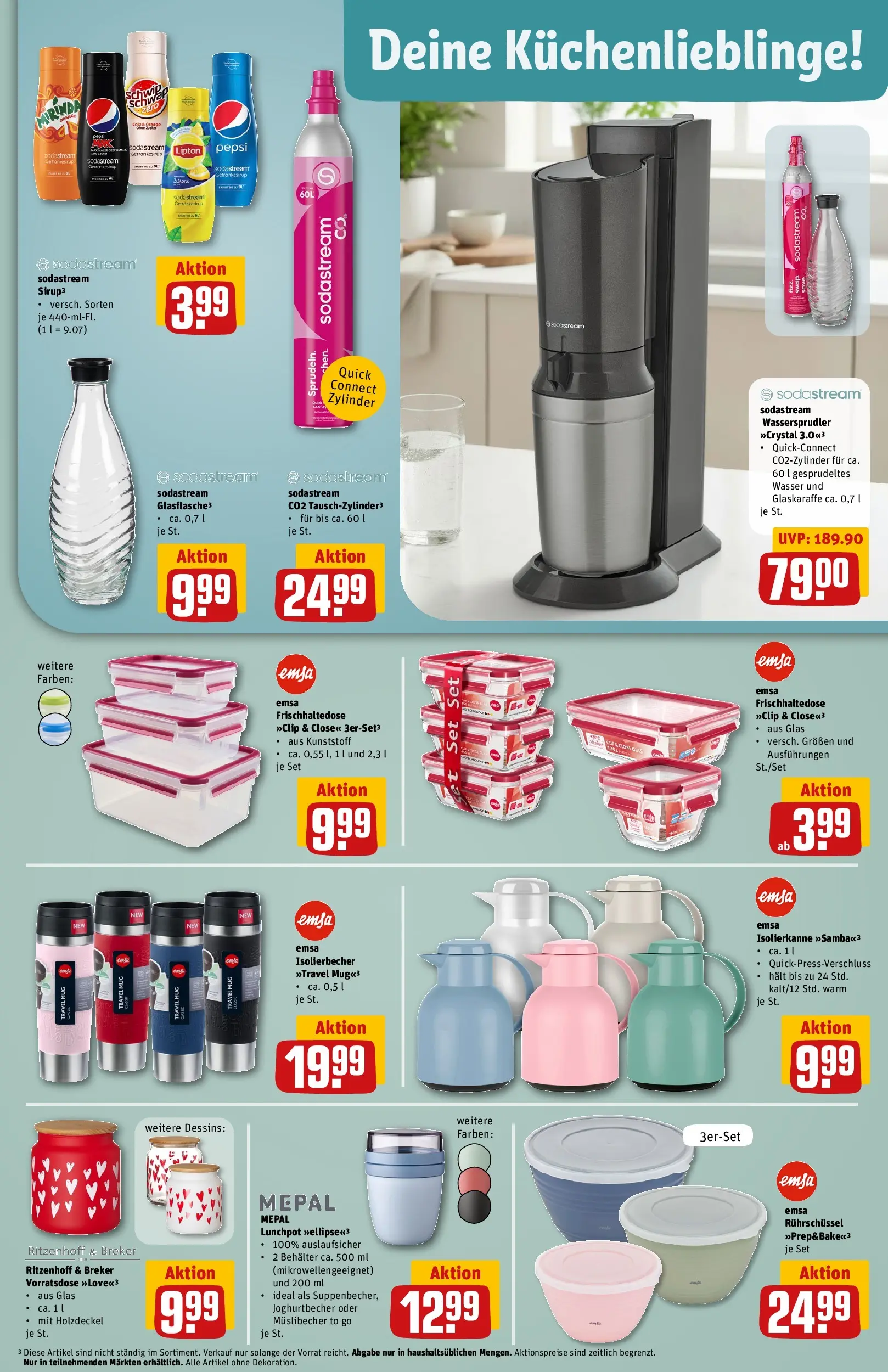 REWE Prospekt ab 27.04.2026 zum Blättern » Angebote | Seite: 35 | Produkte: Wasser, Pepsi, Sodastream