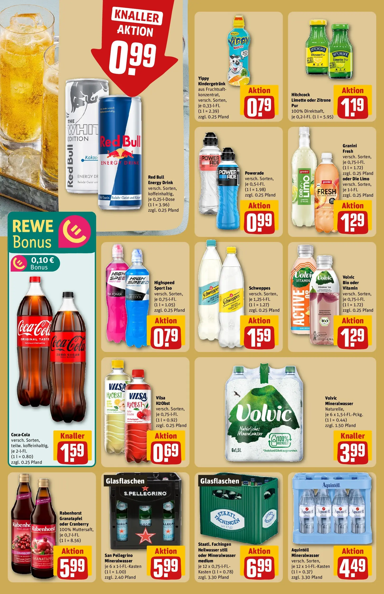 REWE Prospekt ab 27.04.2026 zum Blättern » Angebote | Seite: 18 | Produkte: Energy, Mineralwasser, Powerade, Volvic