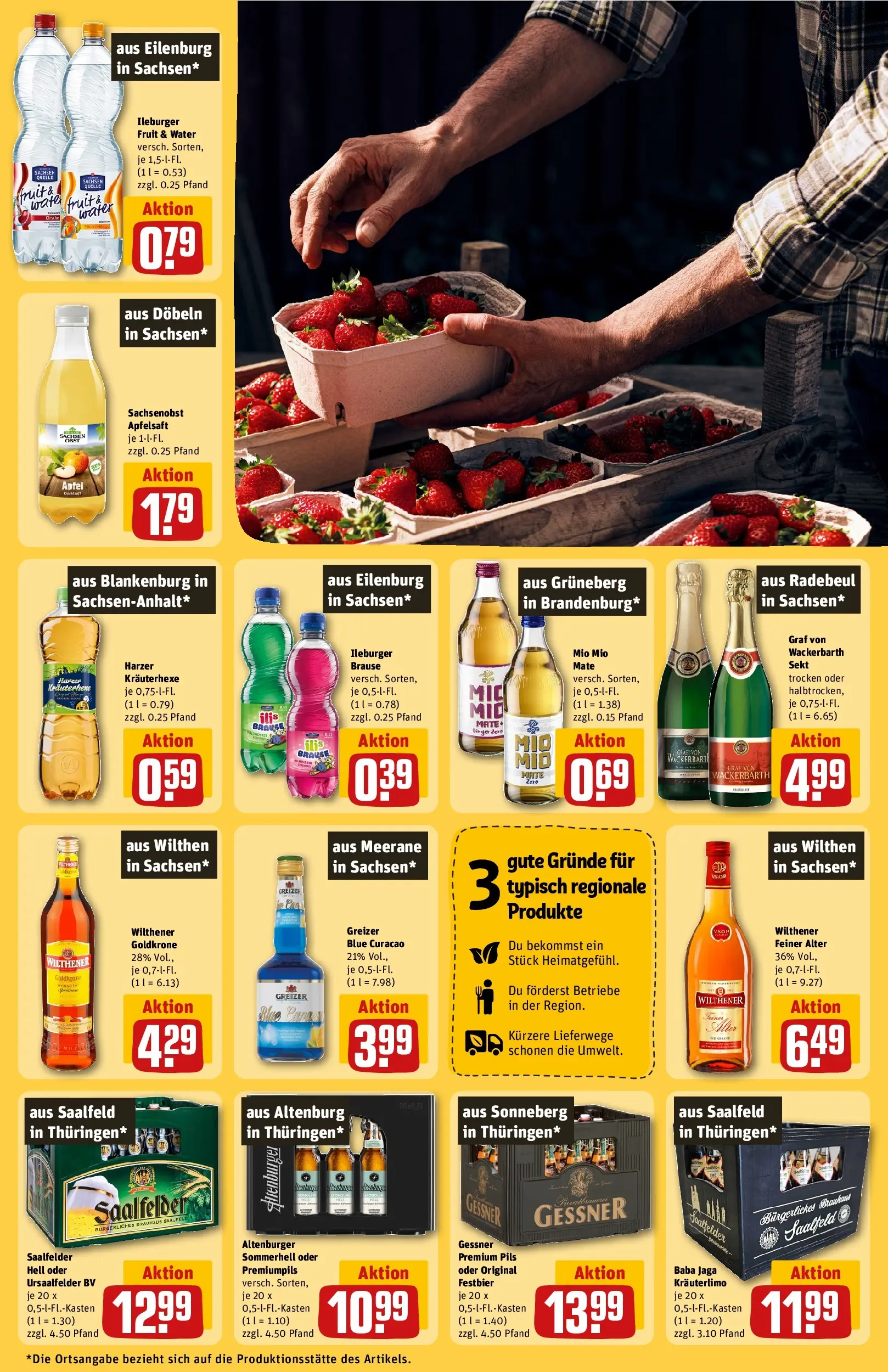 REWE Prospekt ab 27.04.2026 zum Blättern » Angebote | Seite: 21 | Produkte: Sekt, Pils, Apple, Jacke