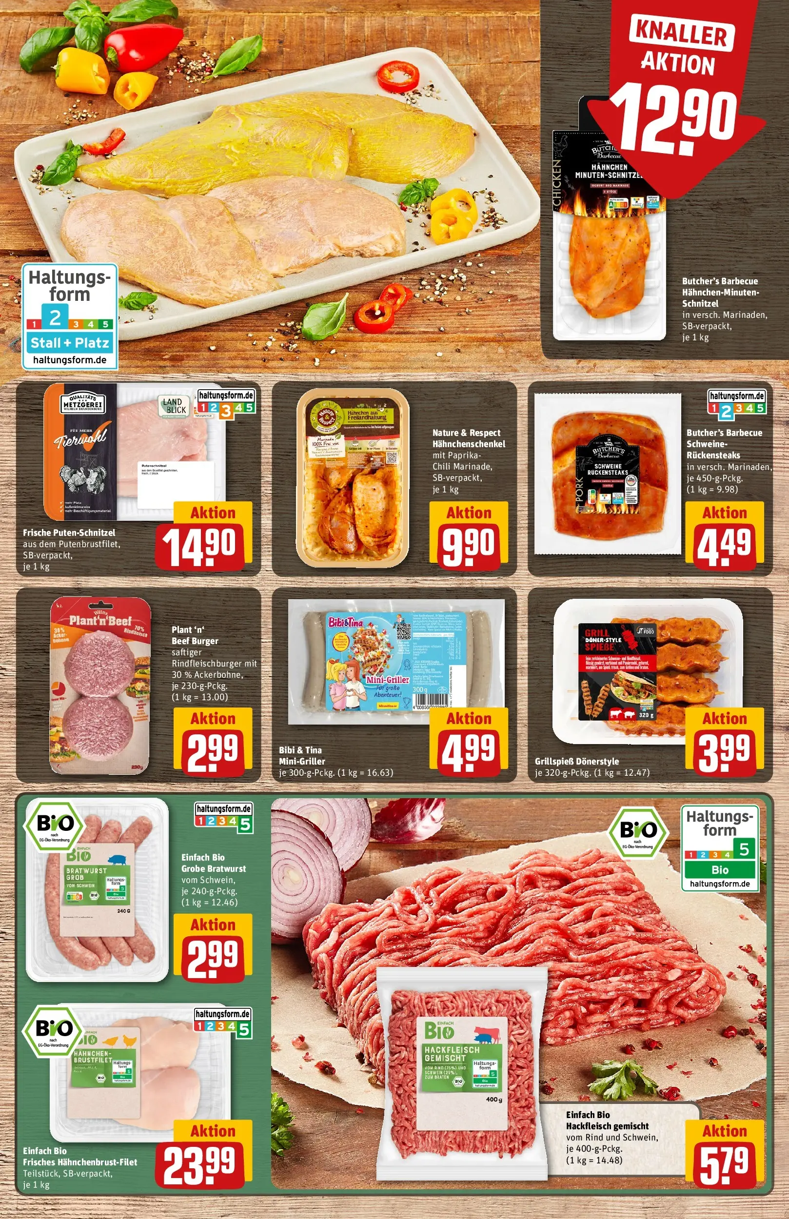 REWE Prospekt ab 27.04.2026 zum Blättern » Angebote | Seite: 8 | Produkte: Grill, Bratwurst, Chili, Steak