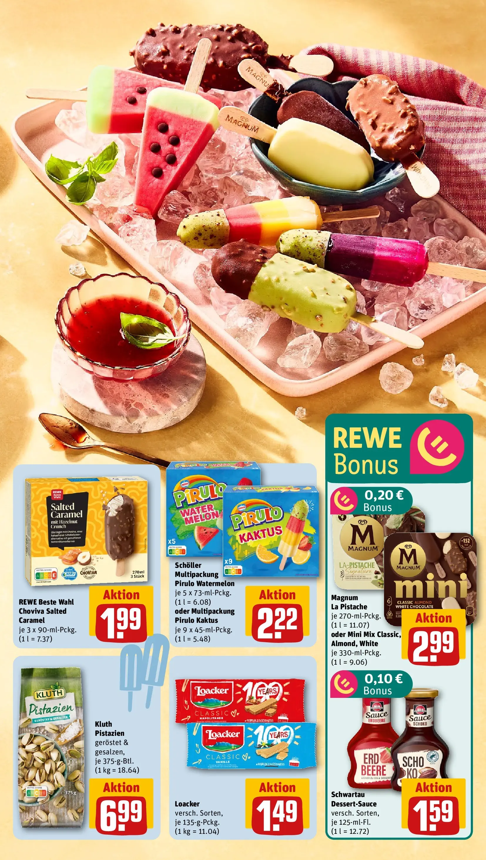 REWE Prospekt ab 27.04.2026 zum Blättern » Angebote | Seite: 5 | Produkte: Pistazien