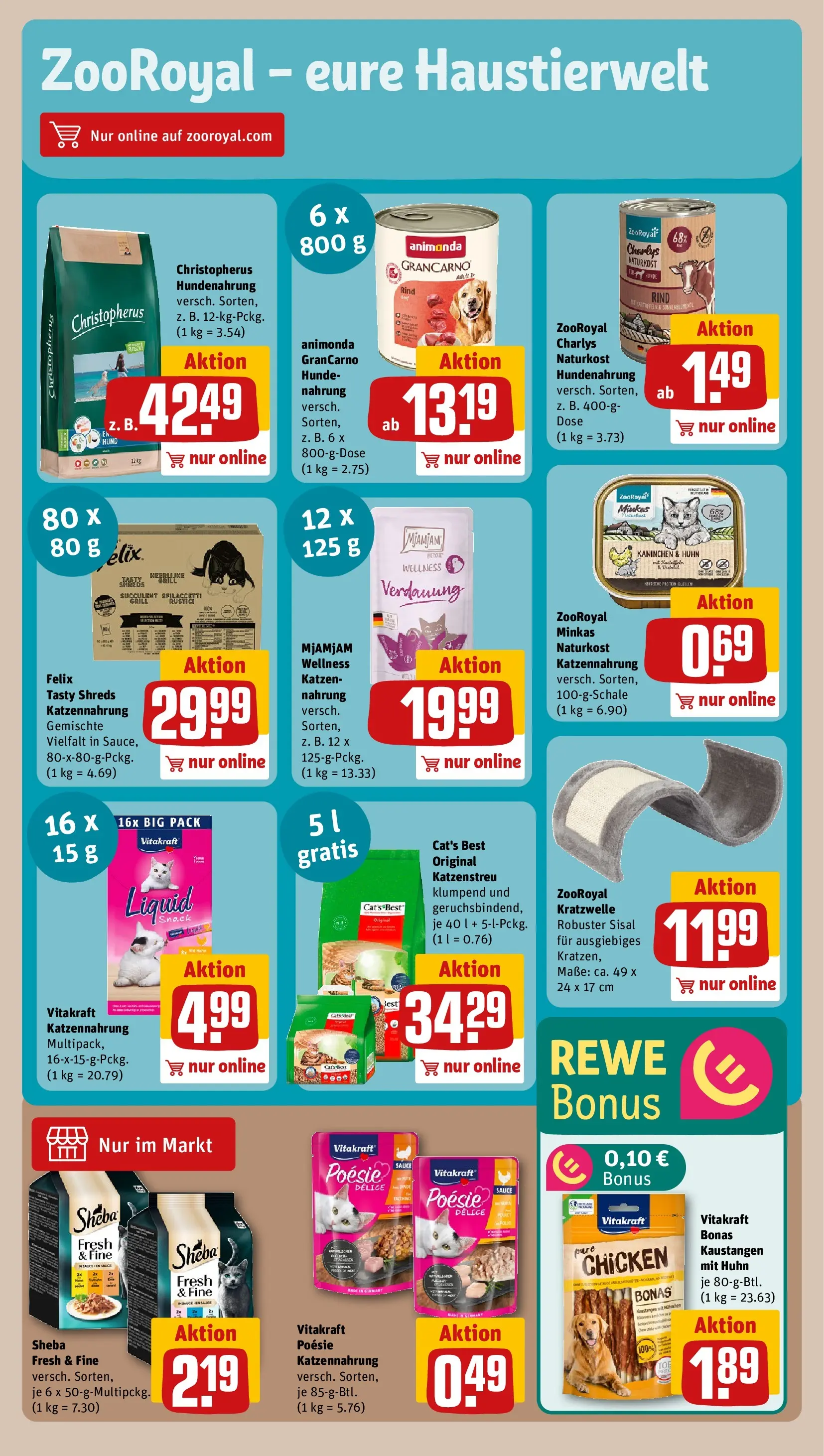 REWE Prospekt ab 27.04.2026 zum Blättern » Angebote | Seite: 17 | Produkte: Grill, Hahnchen, Sheba, Kartoffeln