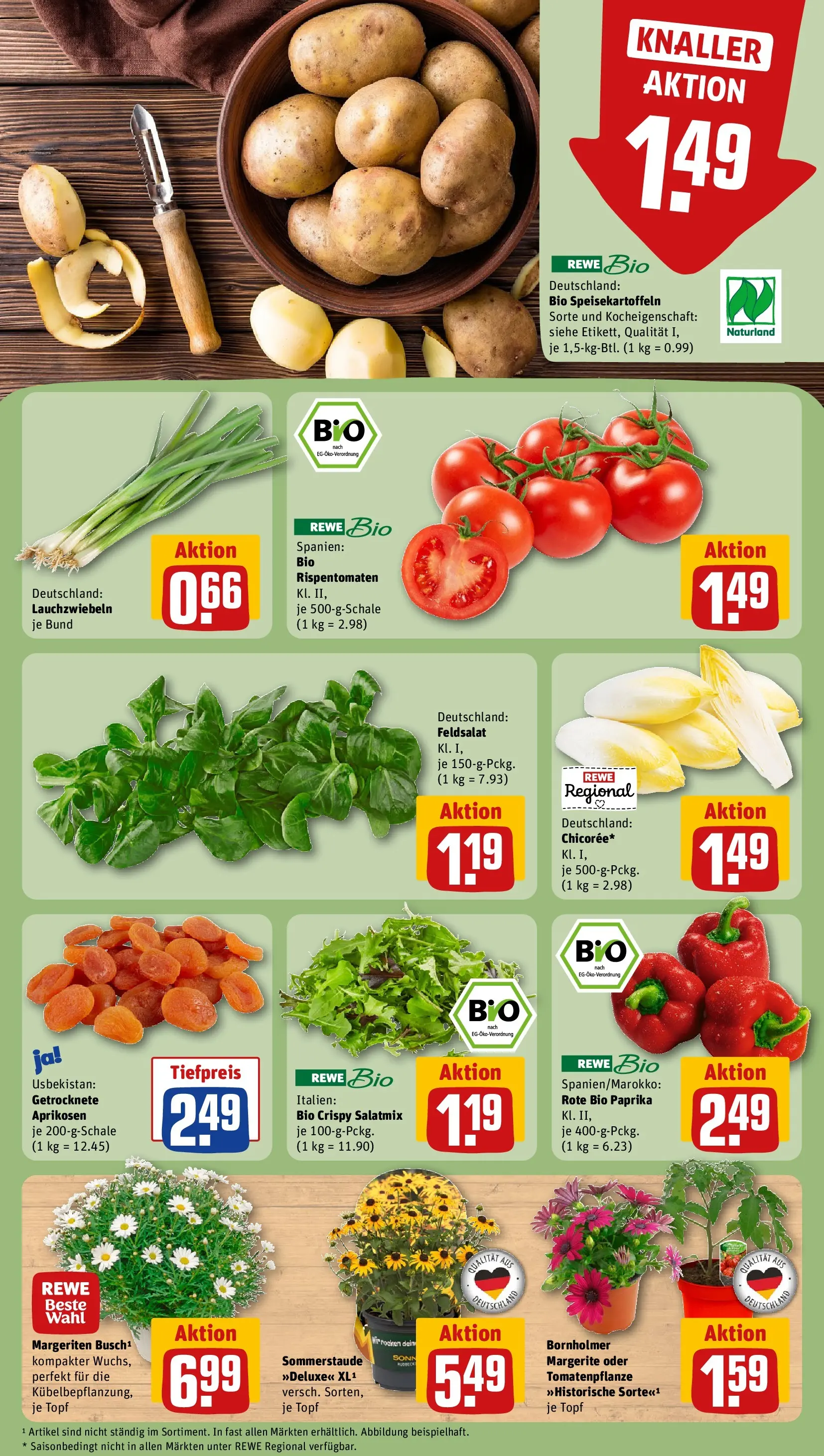 REWE Prospekt ab 27.04.2026 zum Blättern » Angebote | Seite: 7 | Produkte: Paprika