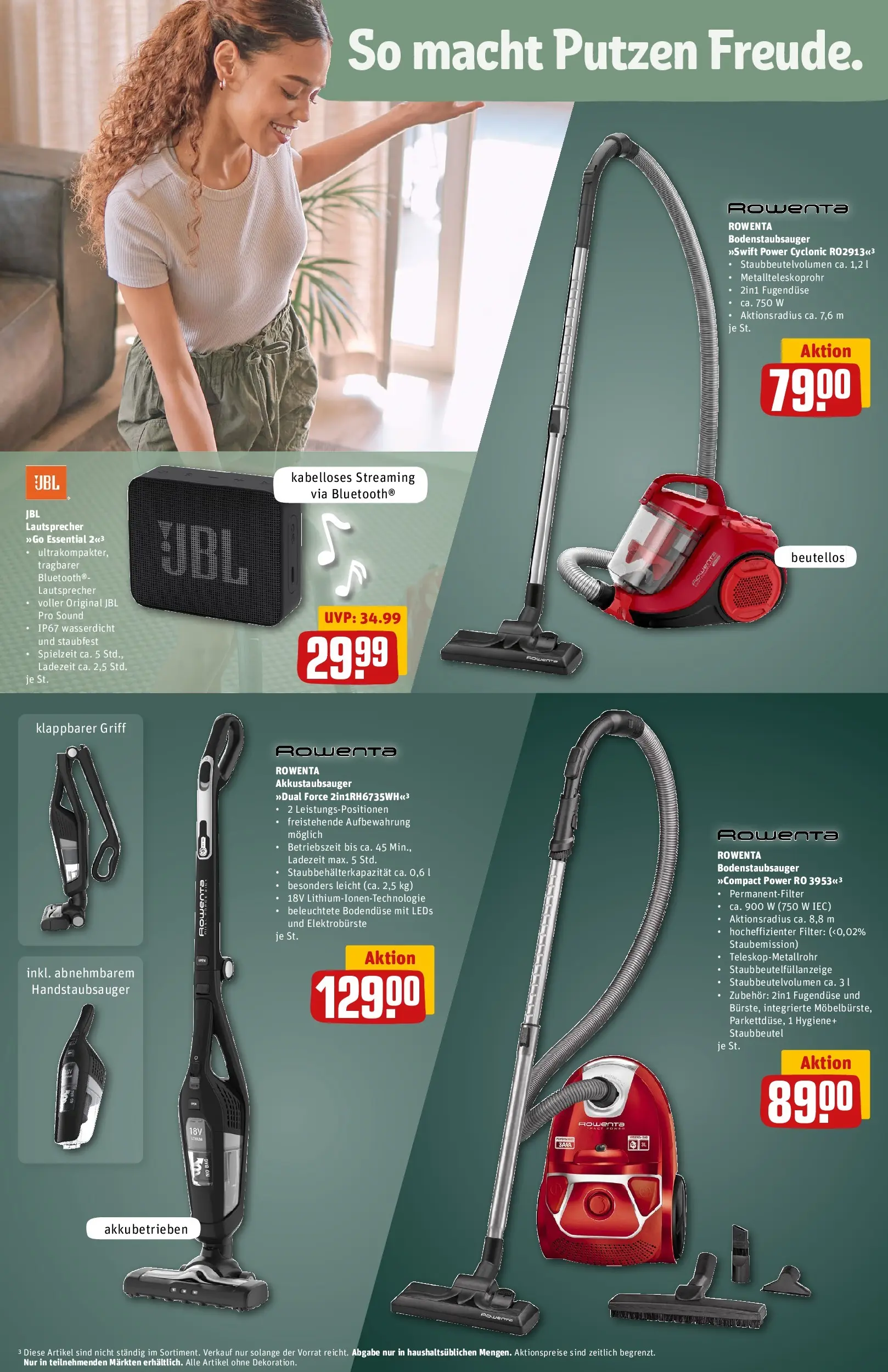 REWE Prospekt ab 27.04.2026 zum Blättern » Angebote | Seite: 34 | Produkte: Lautsprecher