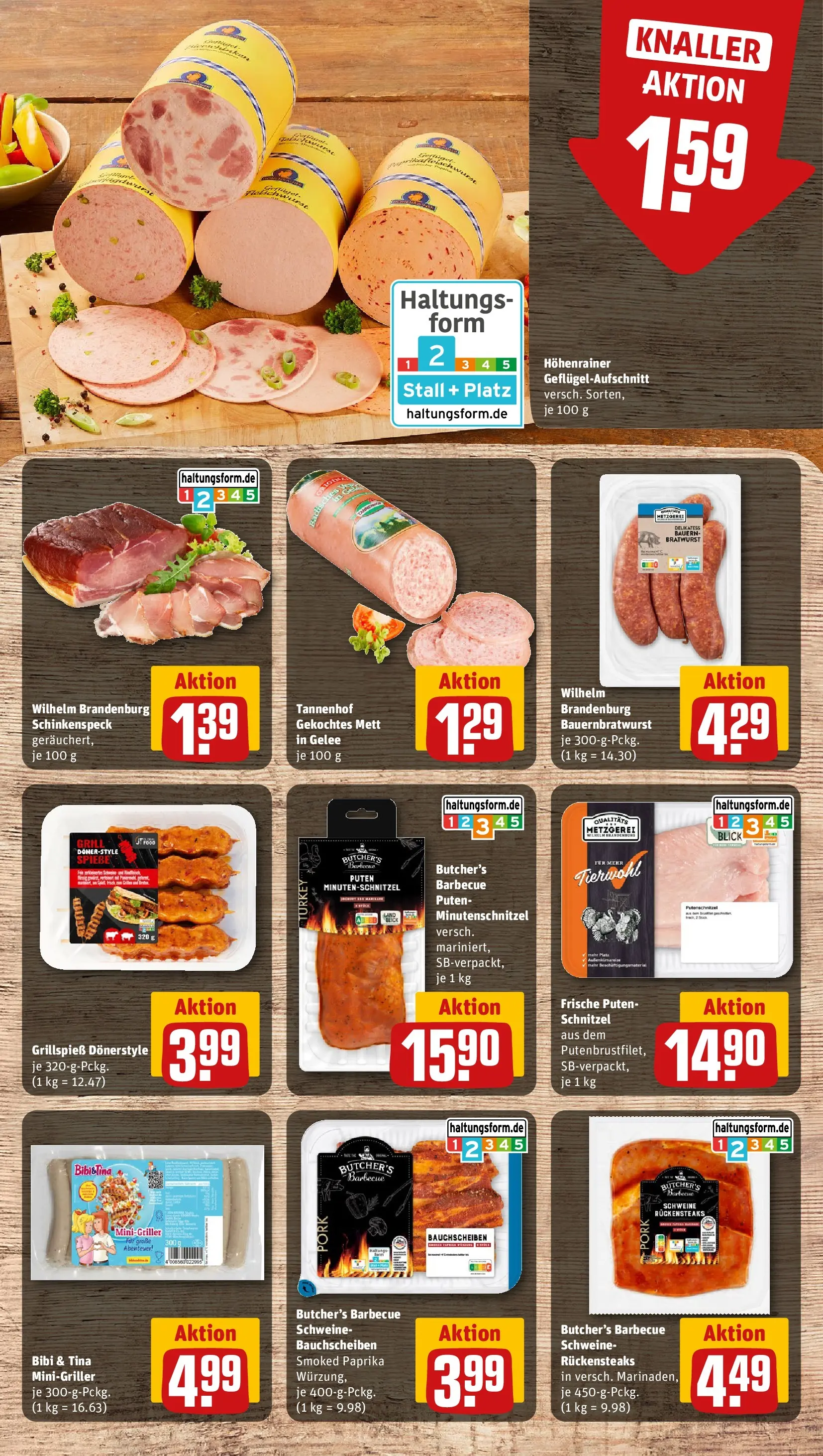 REWE Prospekt ab 27.04.2026 zum Blättern » Angebote | Seite: 8 | Produkte: Bratwurst, Schnitzel, Paprika, Putenschnitzel