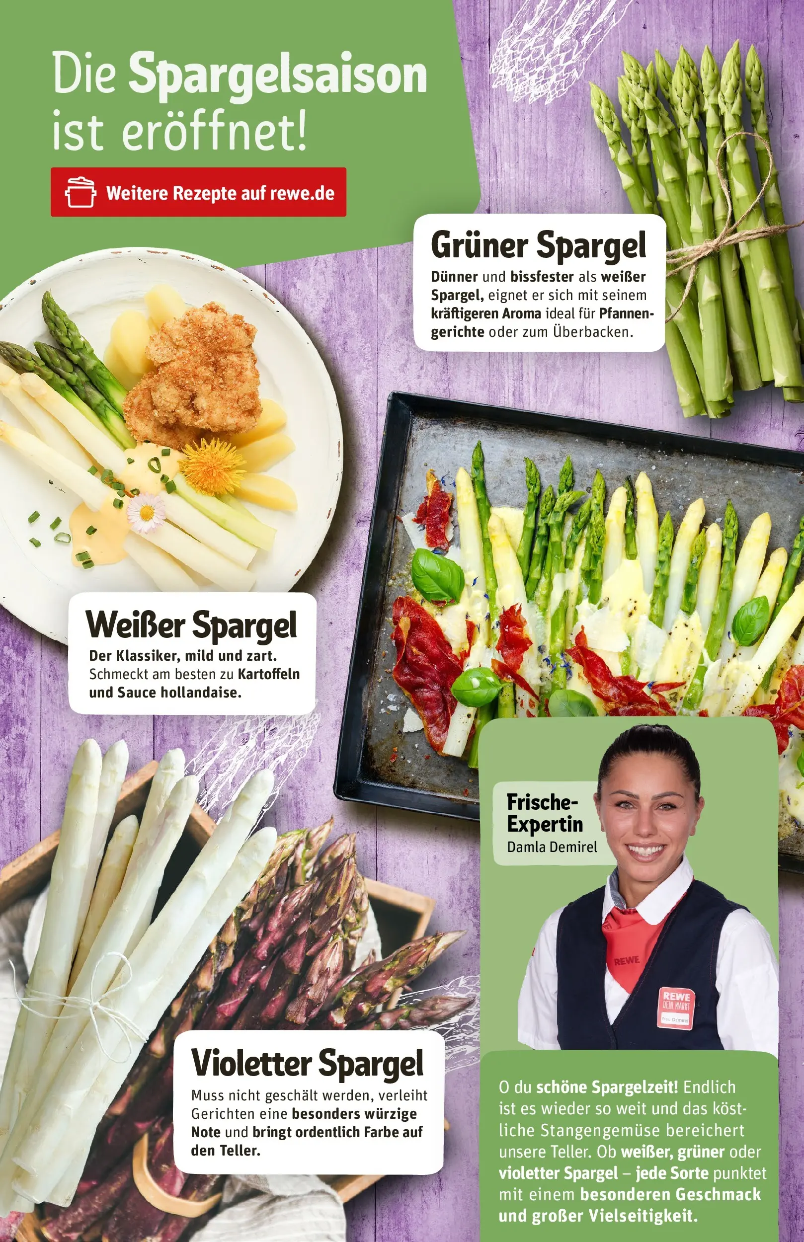 REWE Prospekt ab 27.04.2026 zum Blättern » Angebote | Seite: 15 | Produkte: Spargel, Kartoffeln