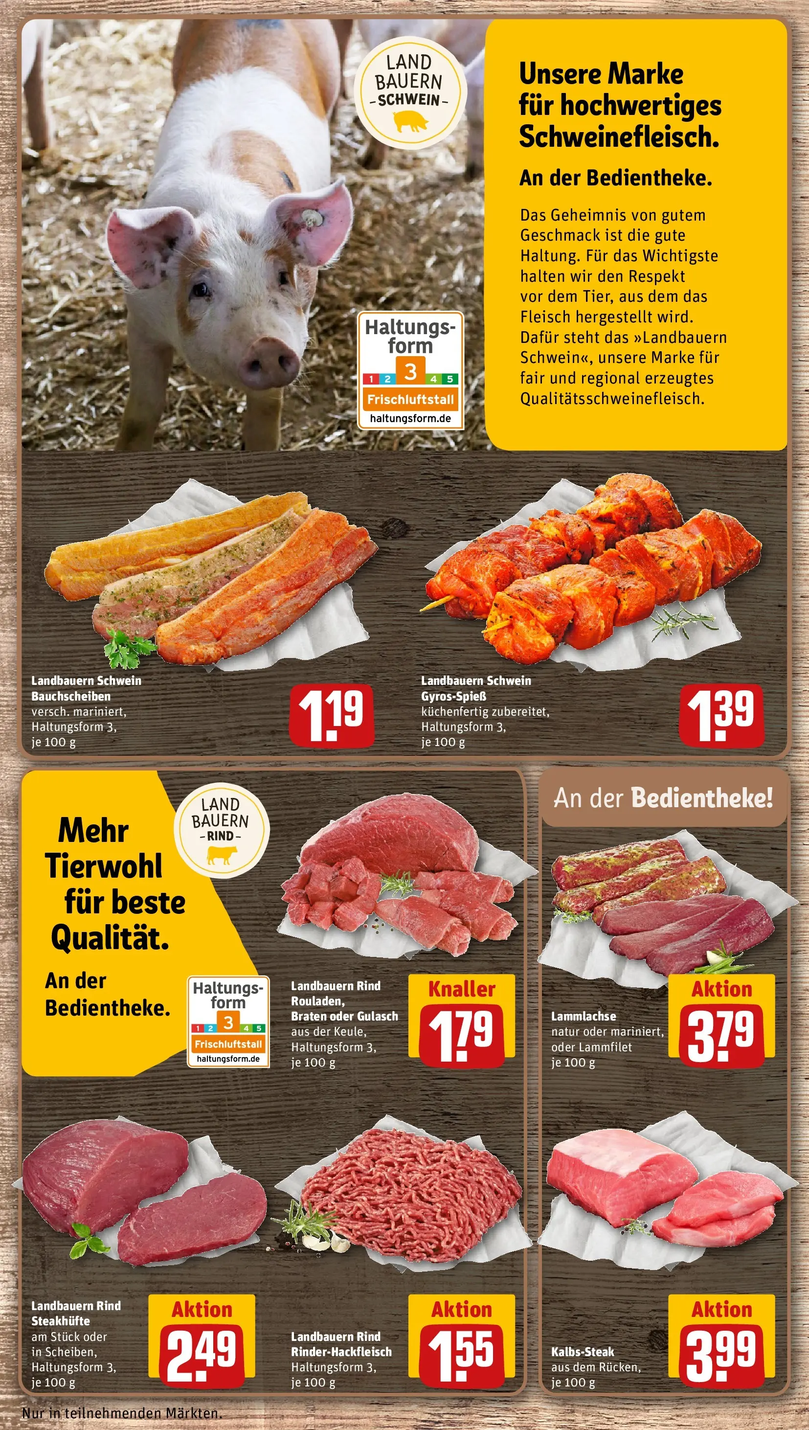 REWE Prospekt ab 27.04.2026 zum Blättern » Angebote | Seite: 12 | Produkte: Gulasch, Fleisch