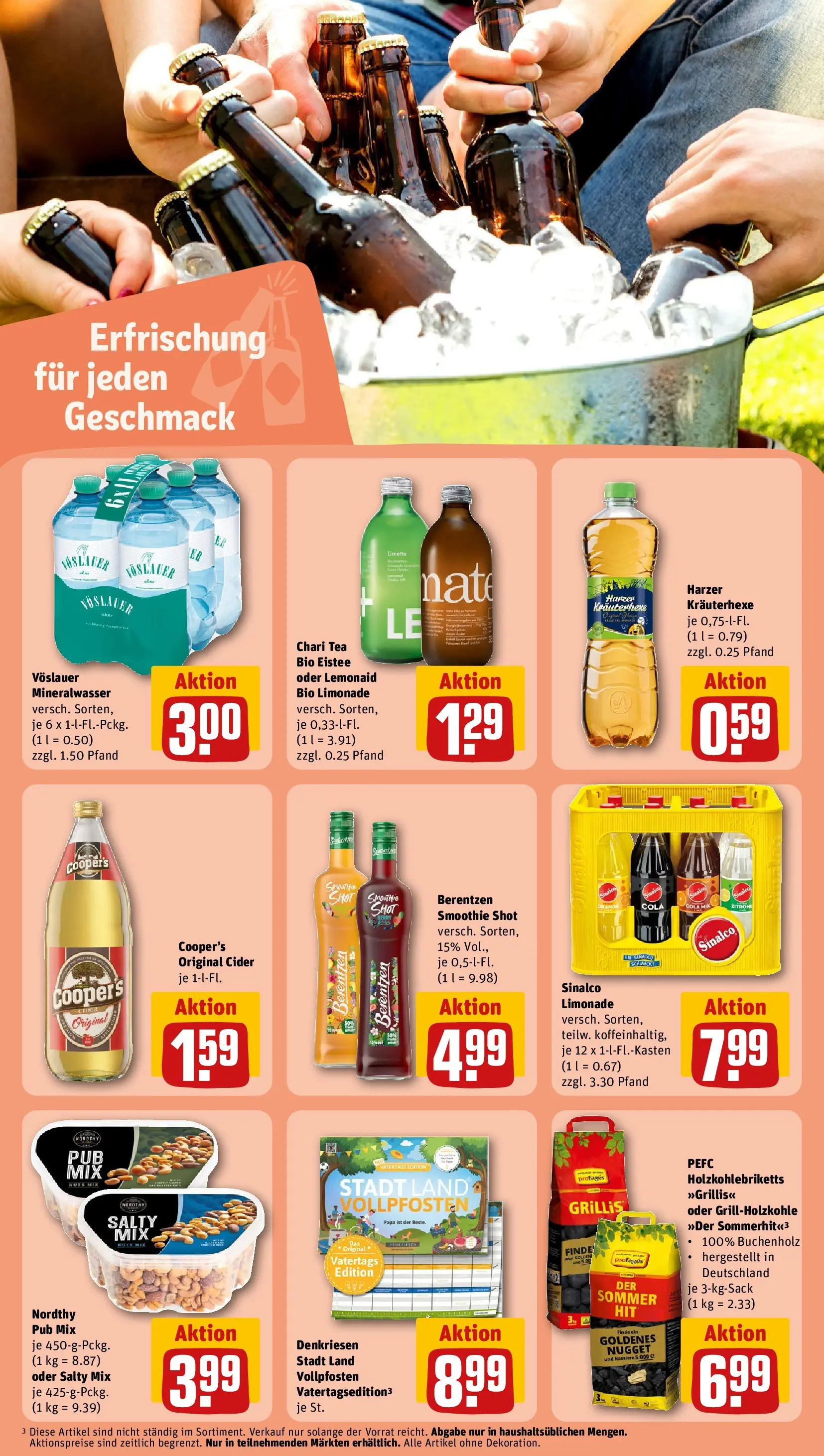 REWE Prospekt ab 27.04.2026 zum Blättern » Angebote | Seite: 17 | Produkte: Sinalco, Cola, Limonade, Mineralwasser