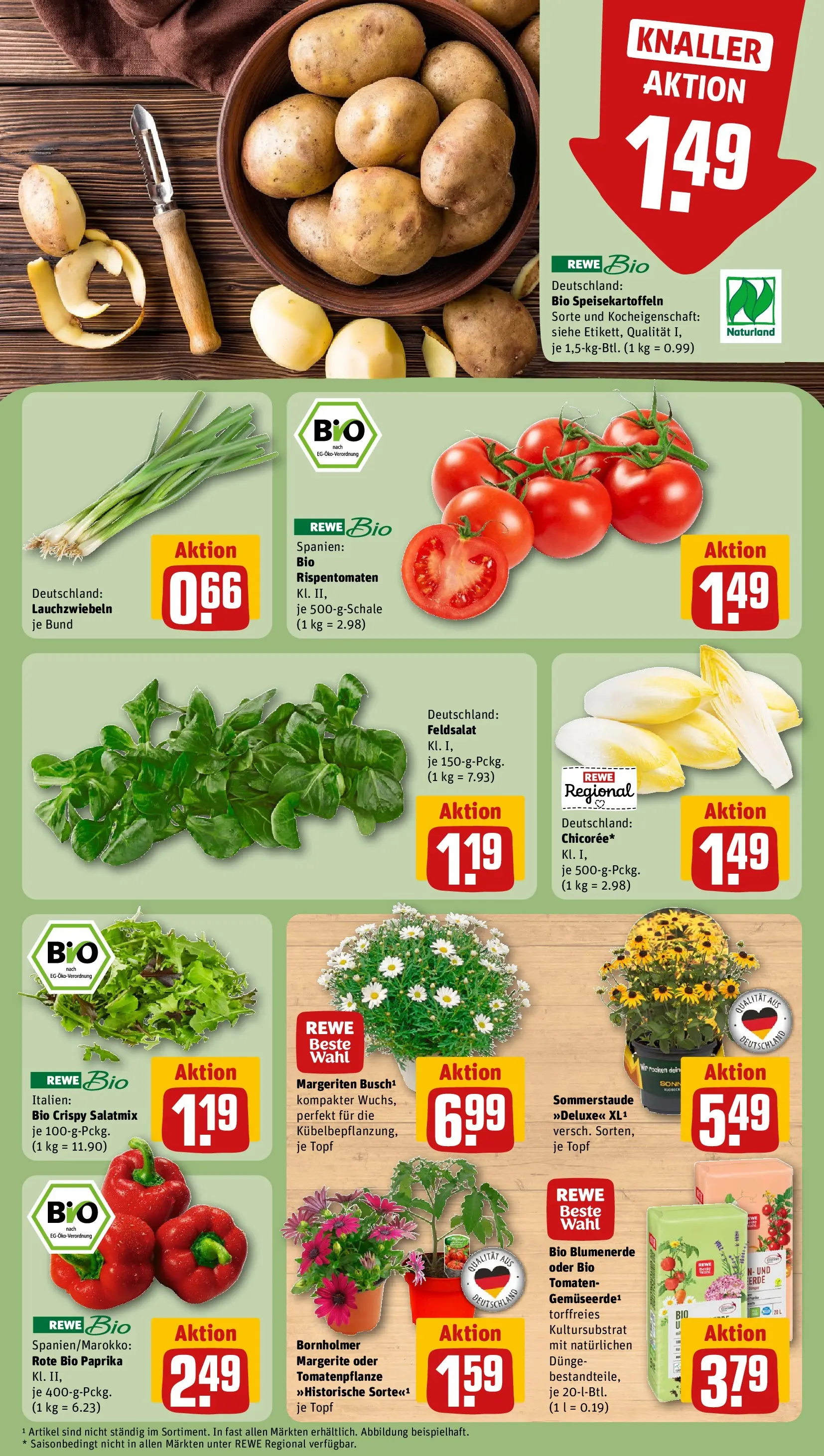 REWE Prospekt ab 27.04.2026 zum Blättern » Angebote | Seite: 7 | Produkte: Tomaten, Blumenerde, Paprika