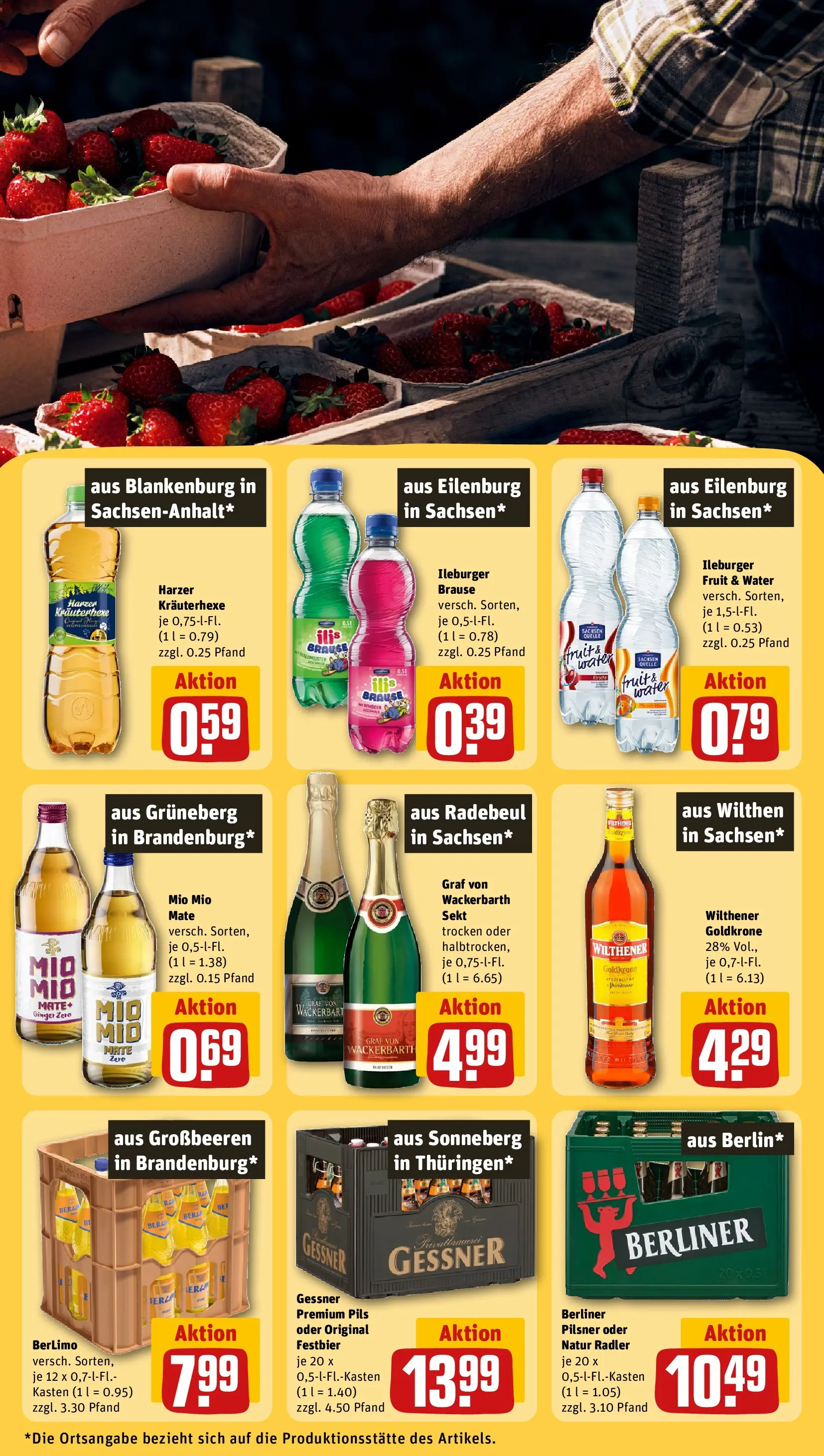 REWE Prospekt ab 27.04.2026 zum Blättern » Angebote | Seite: 19 | Produkte: Wilthener, Sekt, Pils, Radler