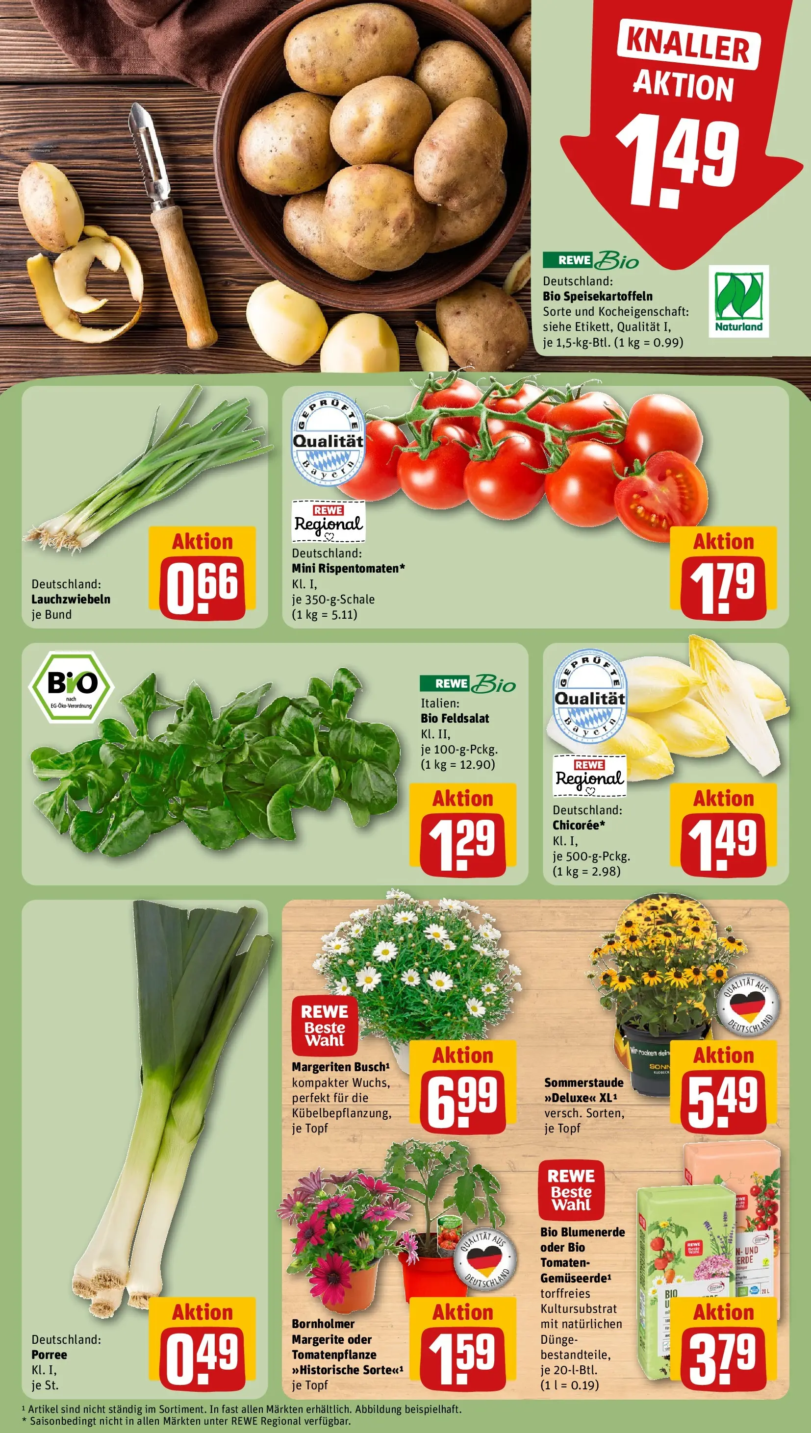 REWE Prospekt ab 27.04.2026 zum Blättern » Angebote | Seite: 7 | Produkte: Tomaten, Blumenerde