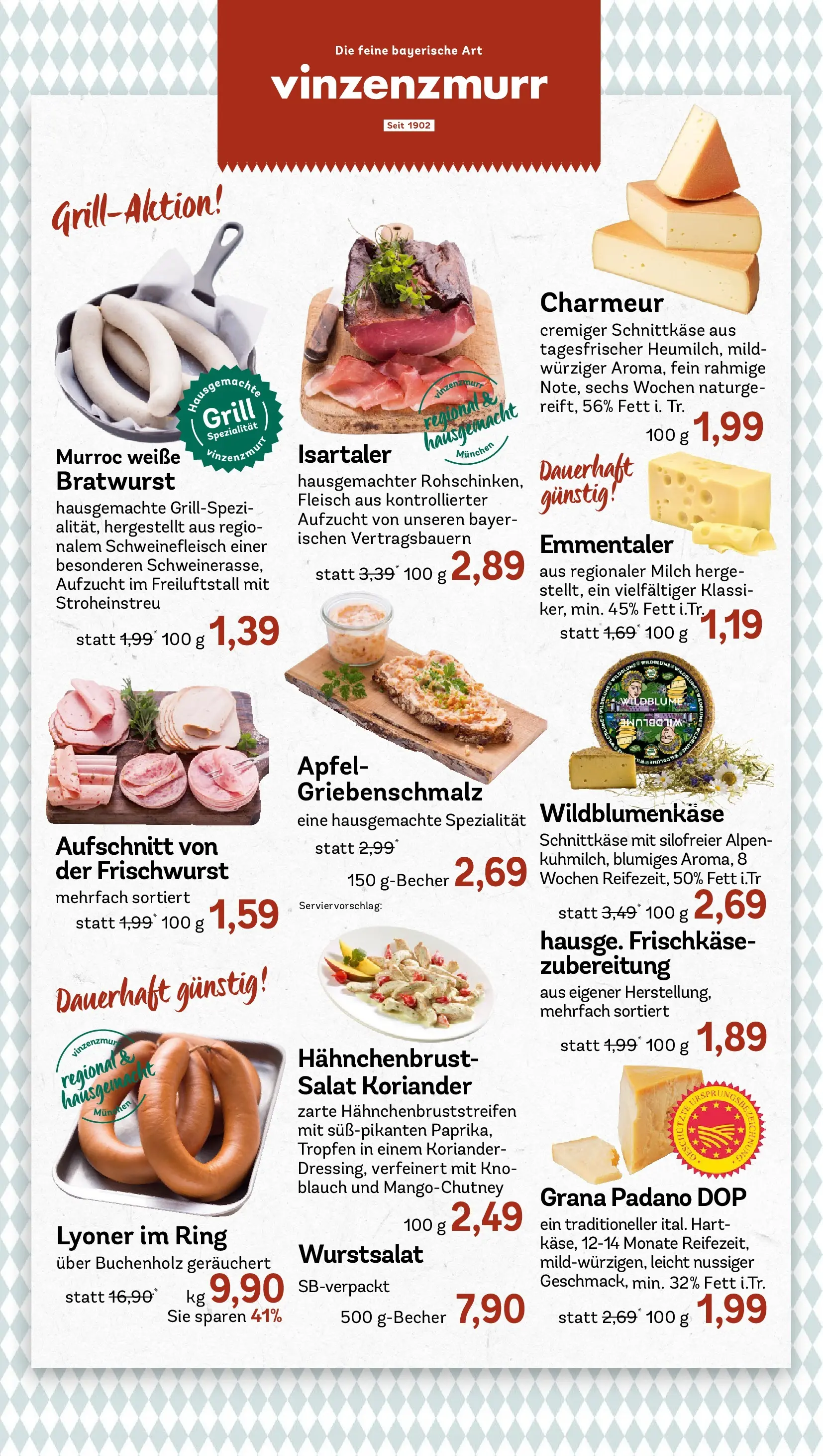 REWE Prospekt ab 27.04.2026 zum Blättern » Angebote | Seite: 9 | Produkte: Milch, Schweinefleisch, Fleisch, Frischkase