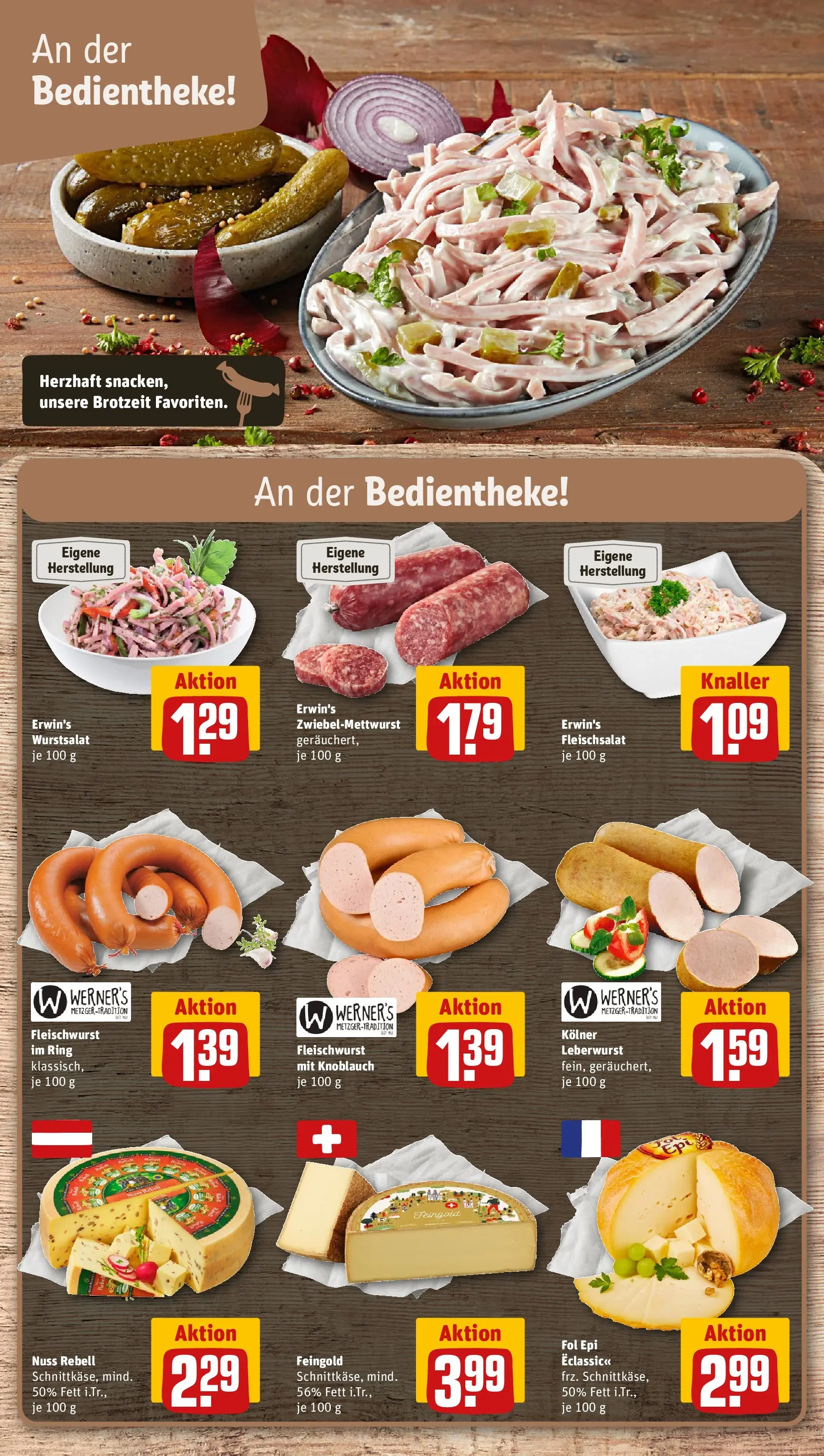 REWE Prospekt ab 27.04.2026 zum Blättern » Angebote | Seite: 9 | Produkte: Knoblauch
