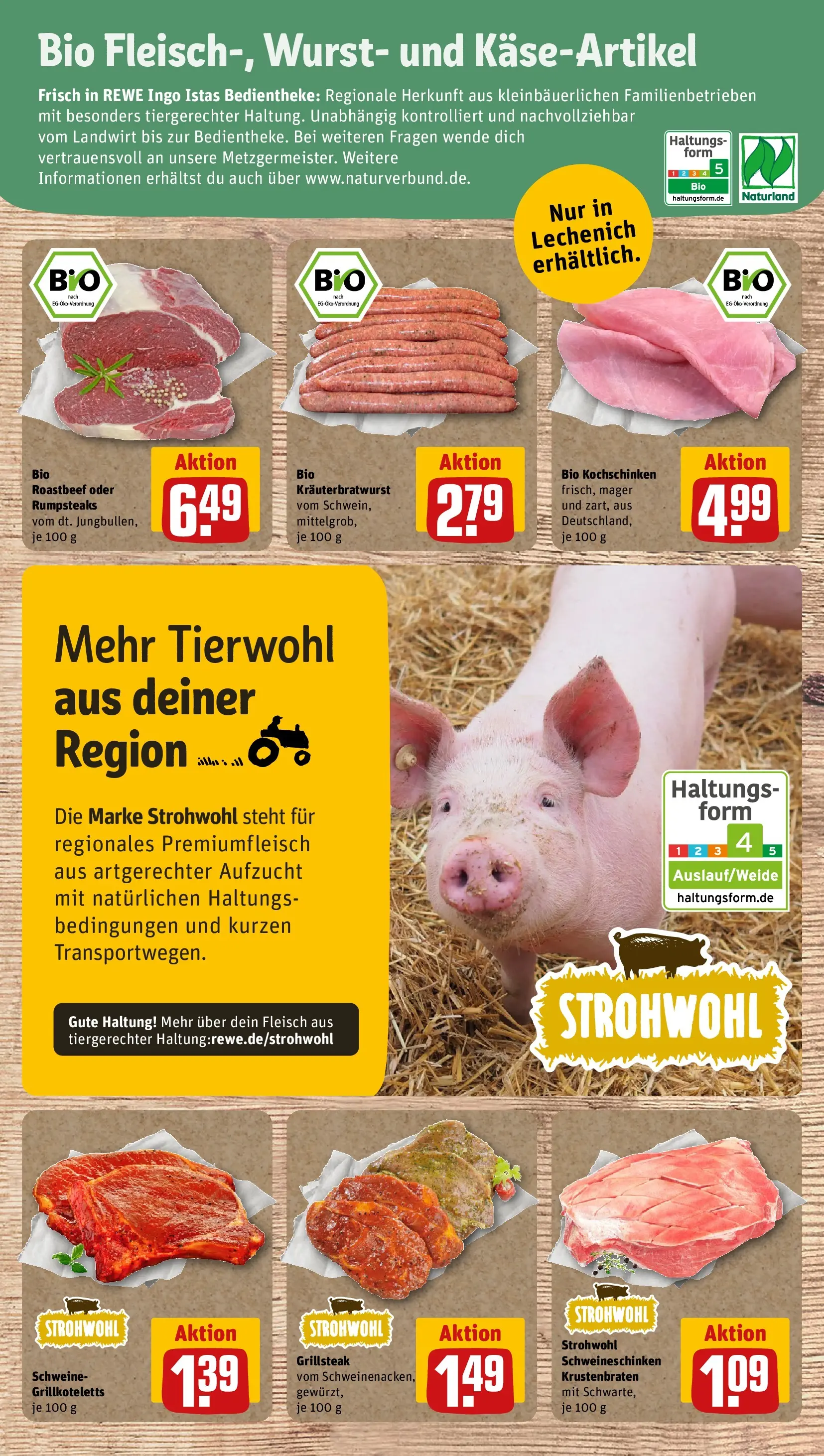 REWE Prospekt ab 27.04.2026 zum Blättern » Angebote | Seite: 29 | Produkte: Krustenbraten, Roastbeef, Wurst, Fleisch
