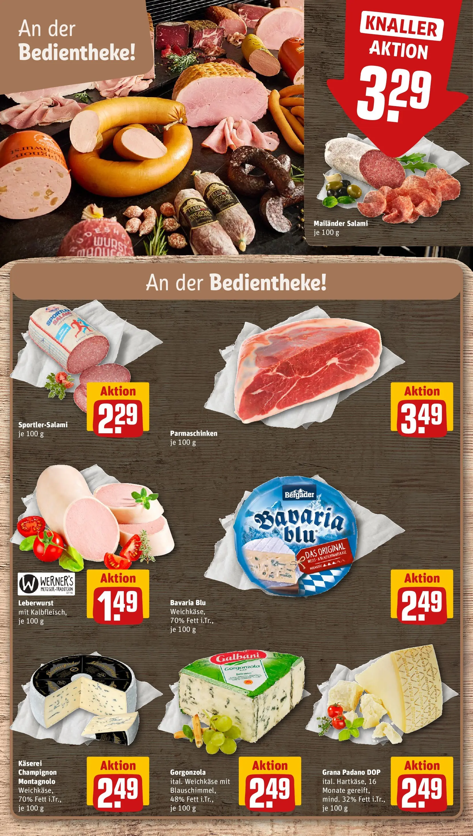 REWE Prospekt ab 27.04.2026 zum Blättern » Angebote | Seite: 9 | Produkte: Wurst, Salami