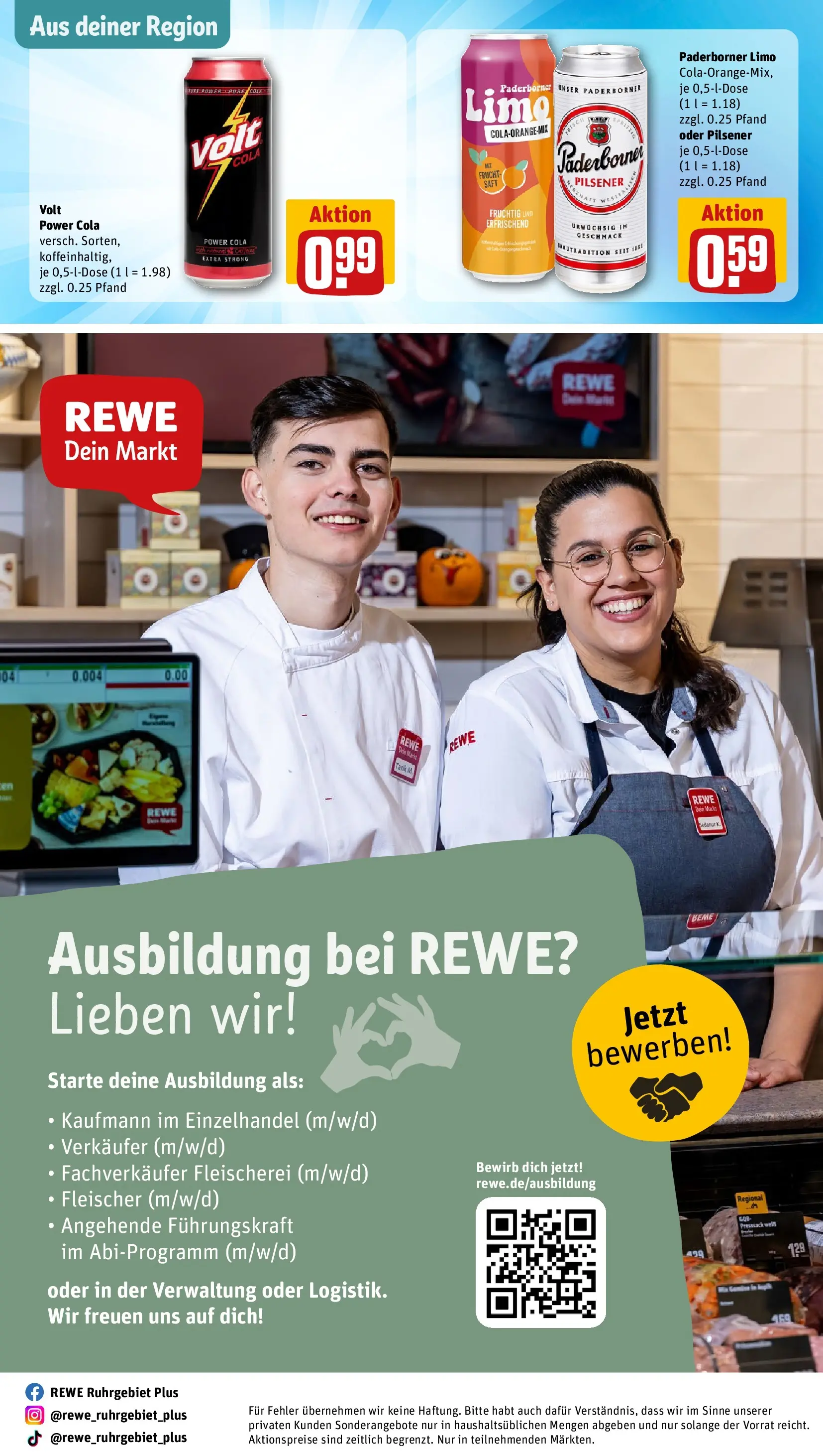 REWE Prospekt ab 27.04.2026 zum Blättern » Angebote | Seite: 28 | Produkte: Cola, Saft